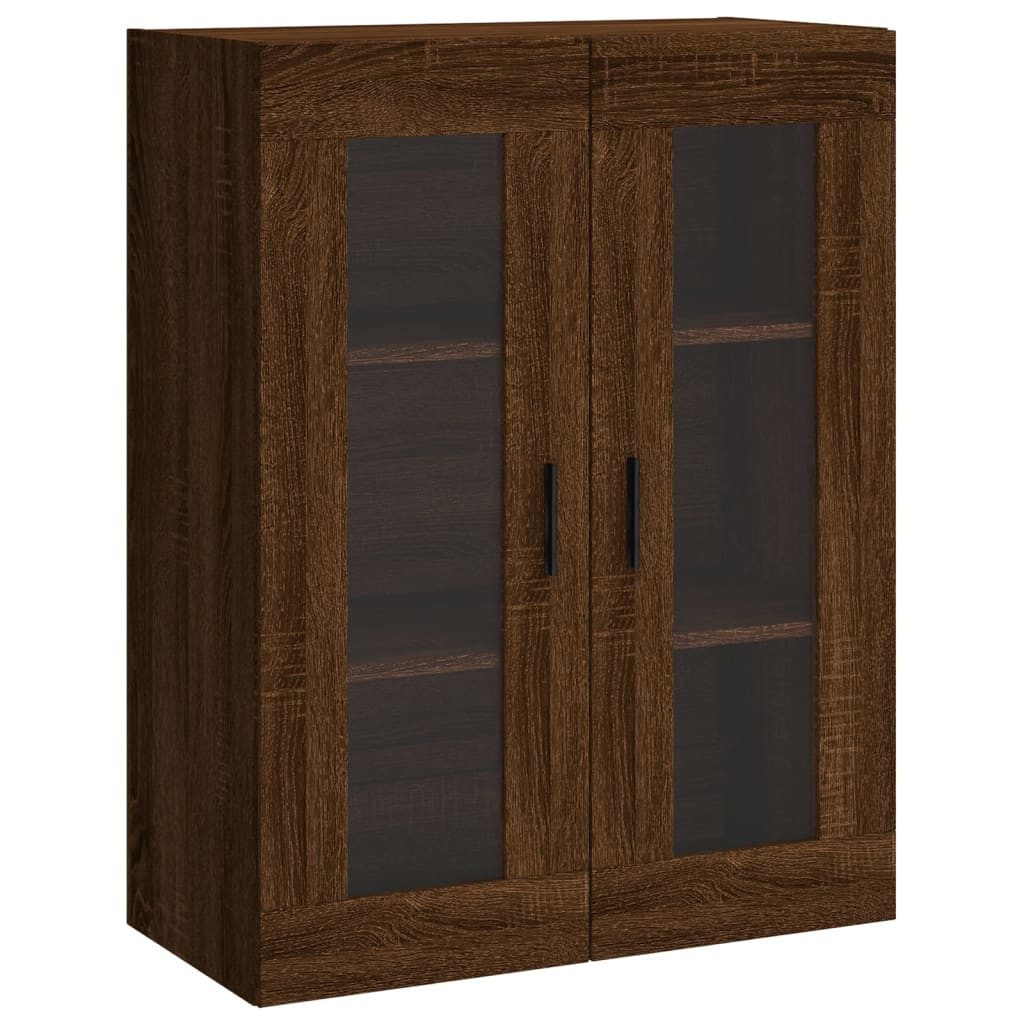 vidaXL Hängeschrank Wandschrank Braun Eichen-Optik 69,5x34x90 günstig online kaufen