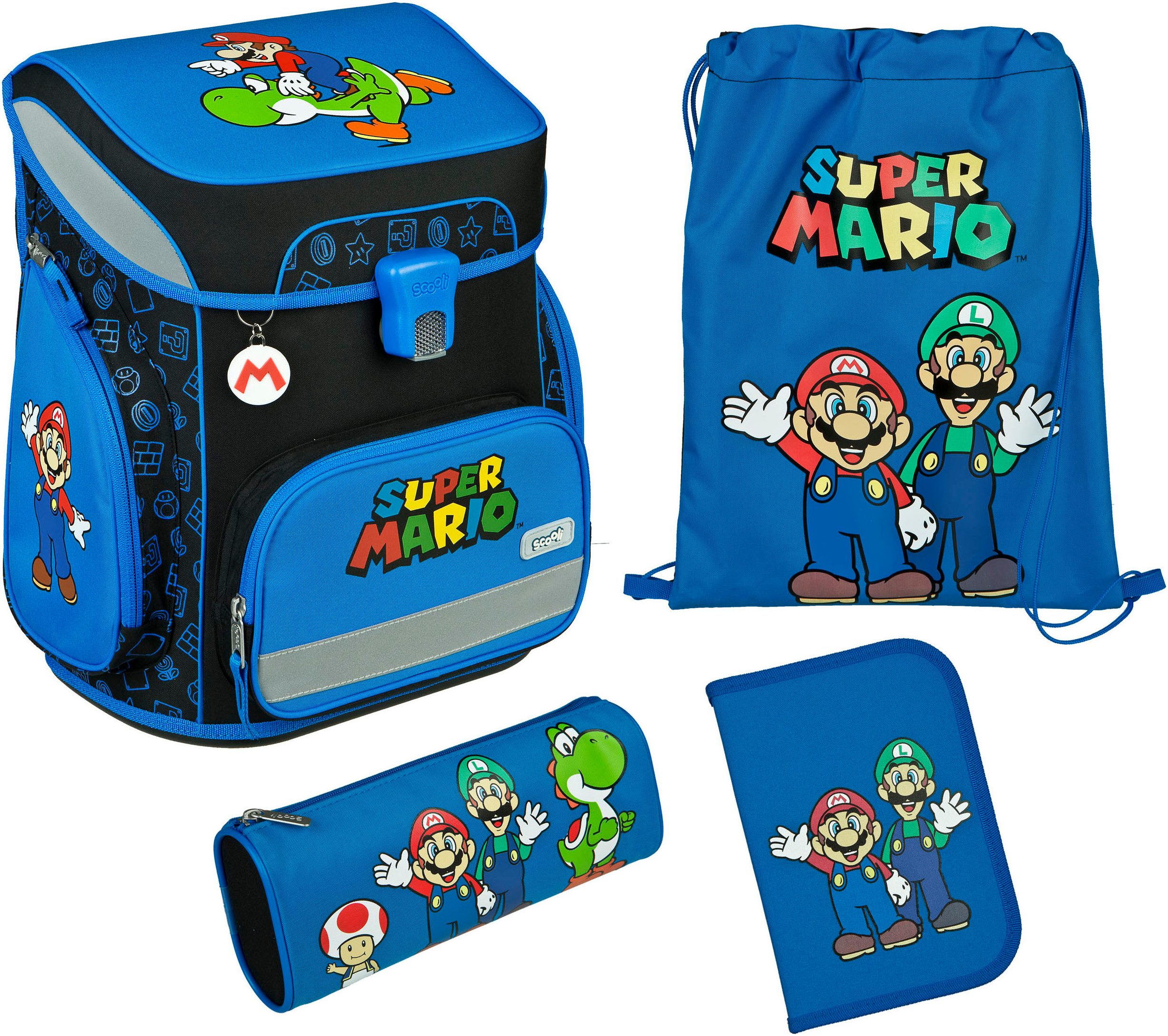Schulranzen EasyFit, Super Mario