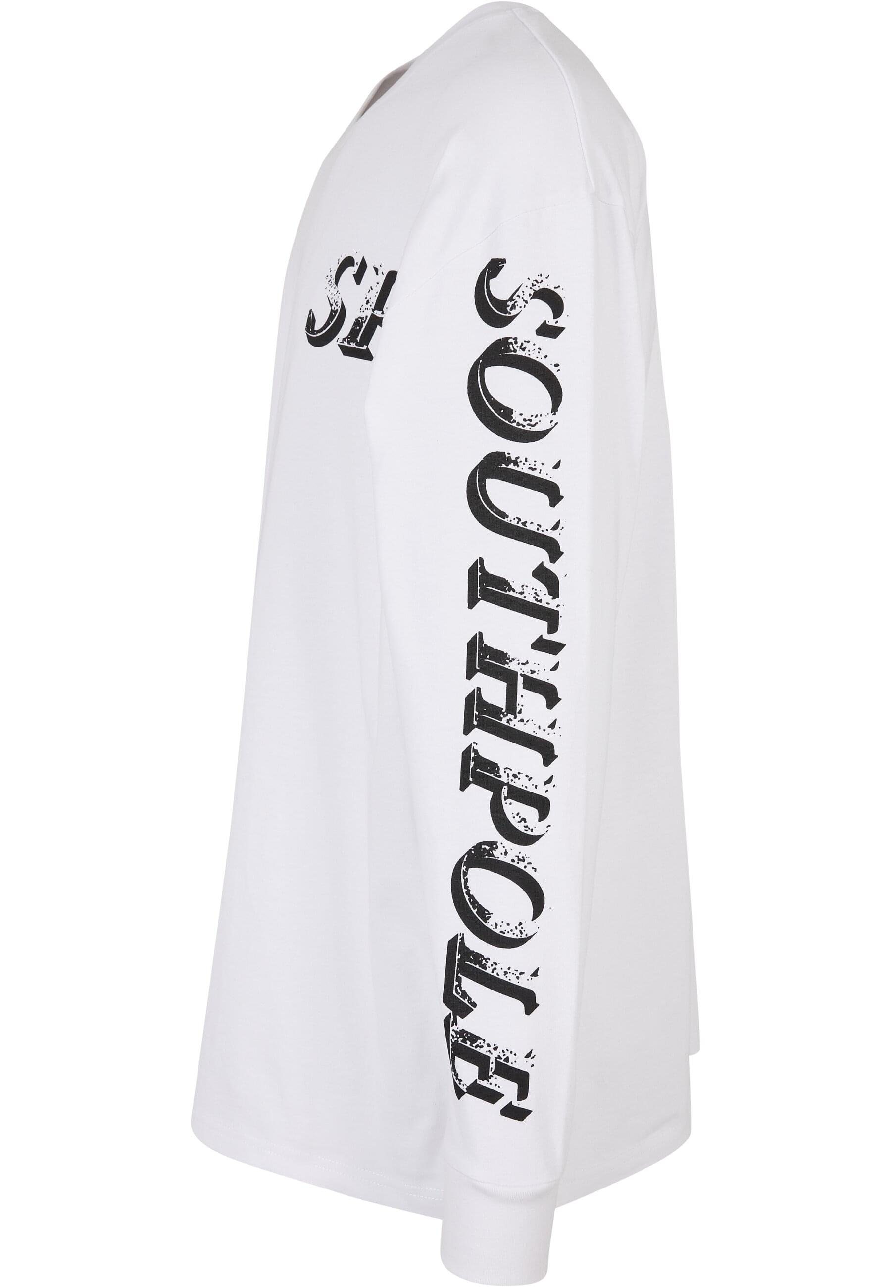 (1-tlg) Southpole Longsleeve Herren white Script Southpole T-Shirt