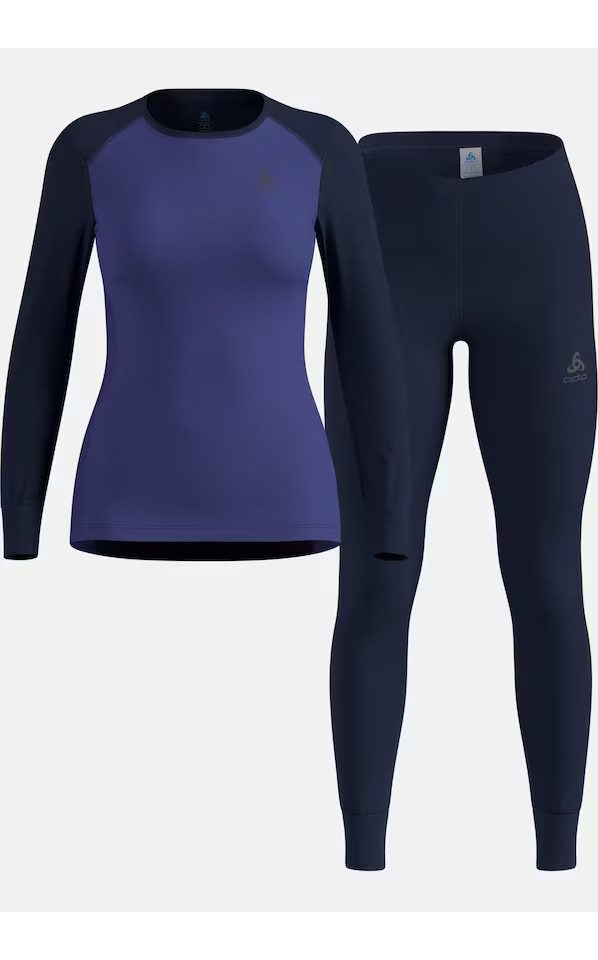 Odlo Langarmshirt & Hose ACTIVE WARM Special Set