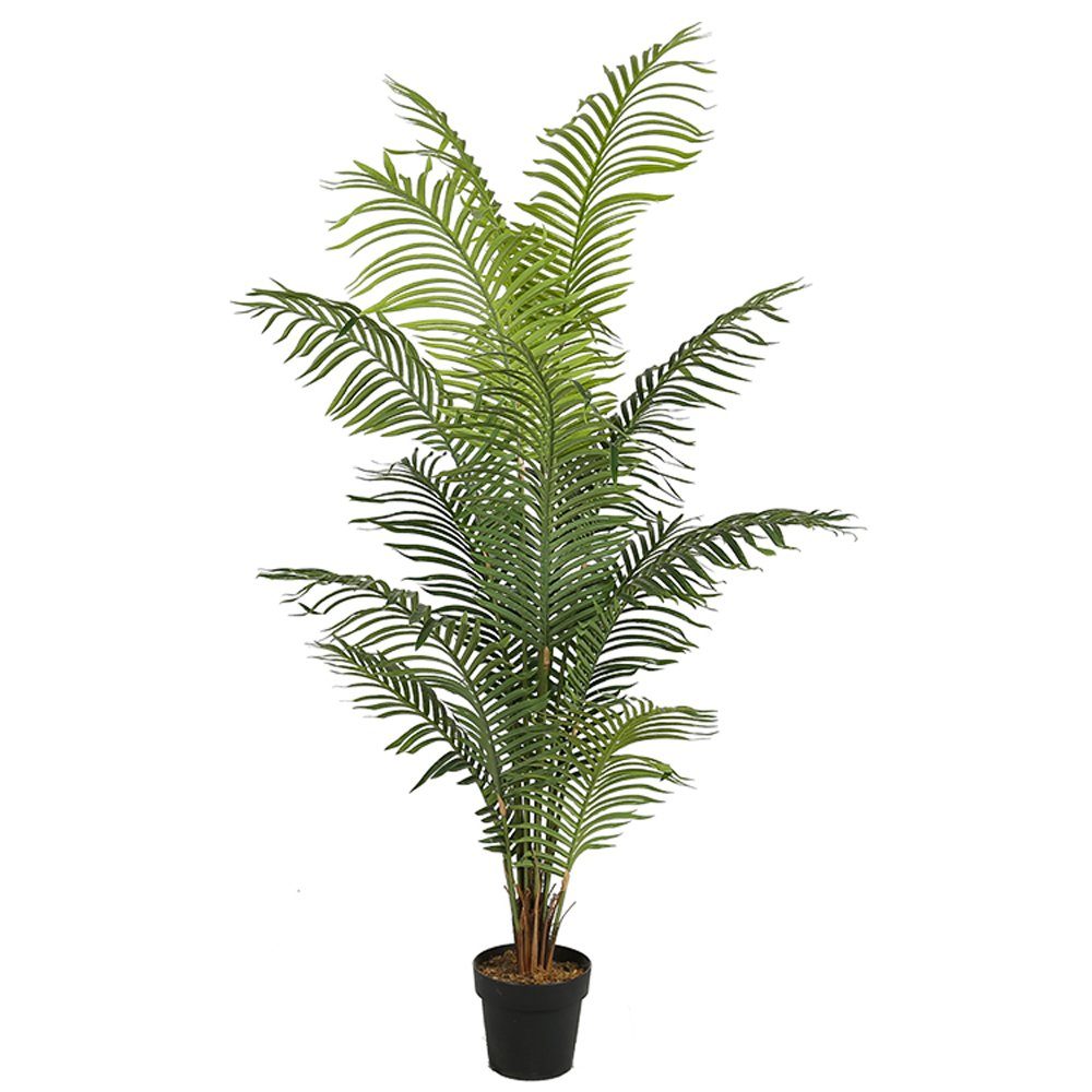 Kunstpalme KP102 Kunstpflanze im Topf 180 Pflanze cm 180 Palme Höhe cm, große Palme, künstliche Arnusa