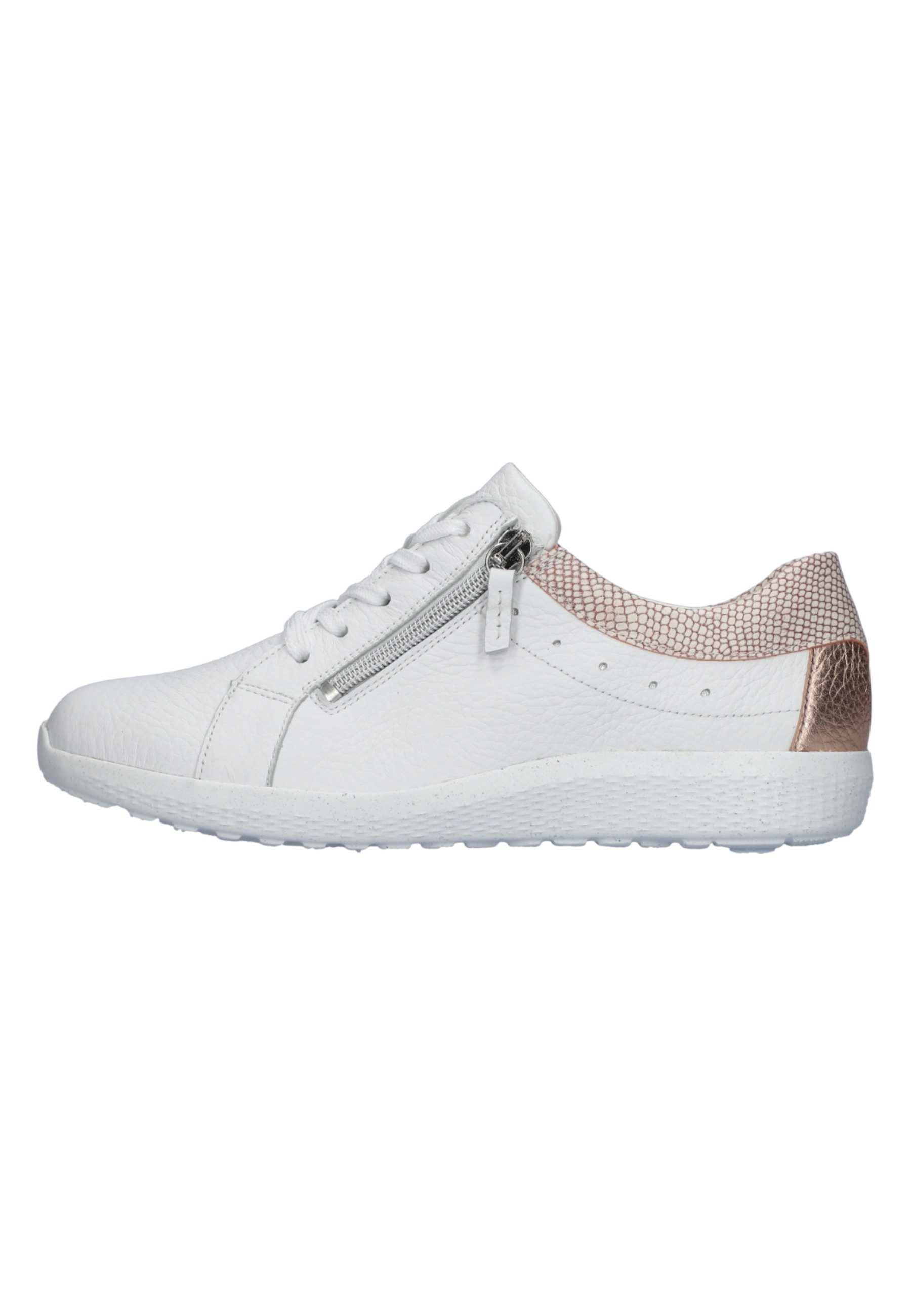 Waldläufer 634002-312 762 Weiss-Rosegold Sneaker