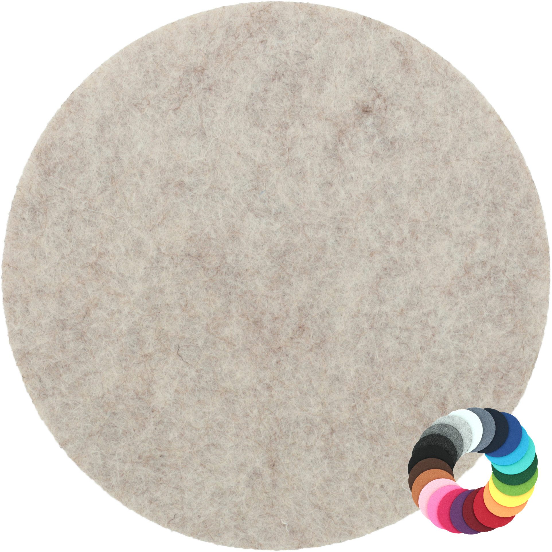 BIASTO Getränkeuntersetzer Runder Filz-Untersetzer, Scheibe, Größenwahl, Farbwahl, Zubehör für Скло, Vasen, Чашки, Тарілки, Столи, Скло, Weingläser, Cocktails, Пляшки, Чаші, Tischdeko, Blumentopf, Inhalt: jeweils 1 Stück, einfach Mix mischen und Wunschkombination bestellen.