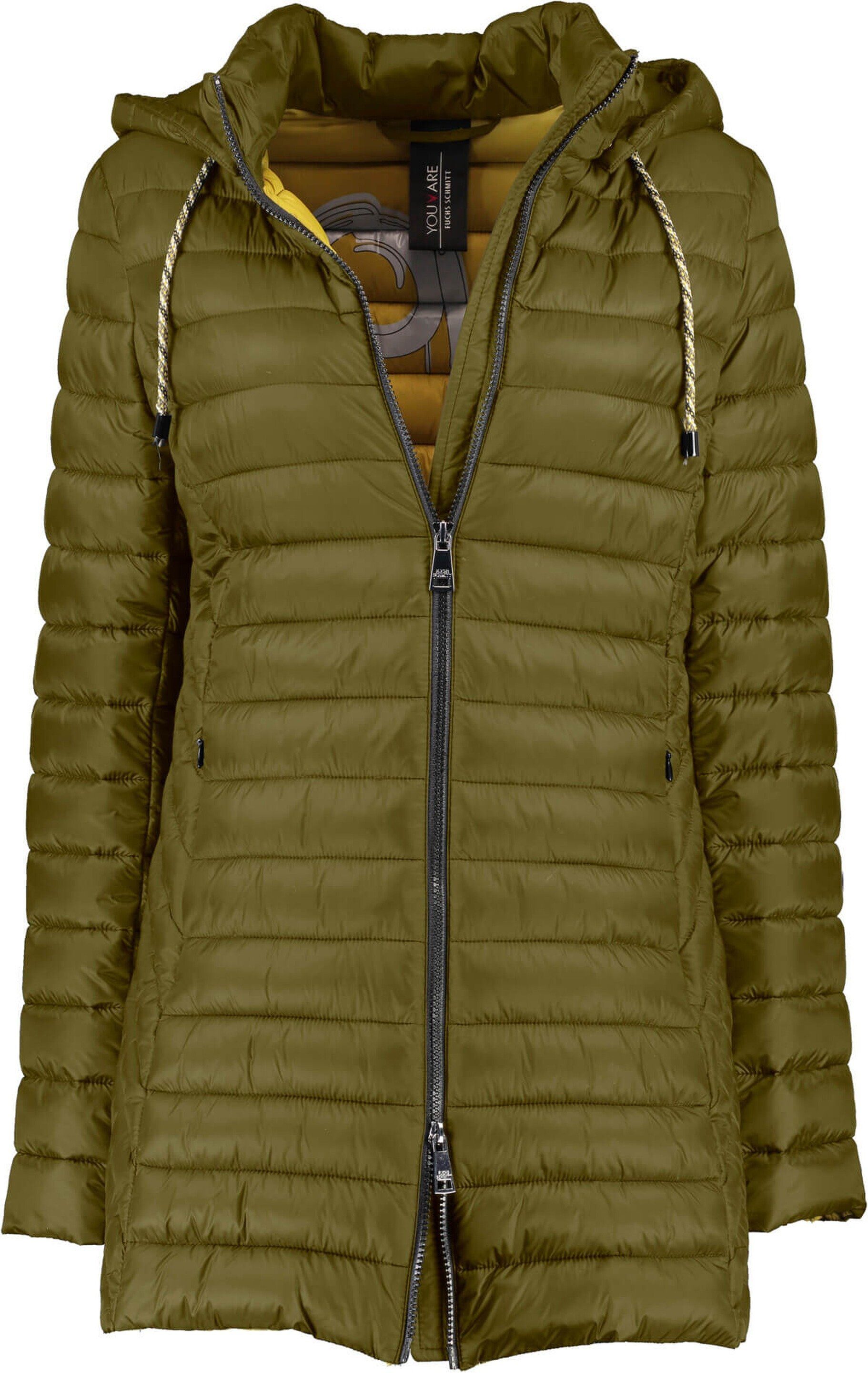 Steppjacke FUCHS SCHMITT Steppjacke khaki in moderner Steppung
