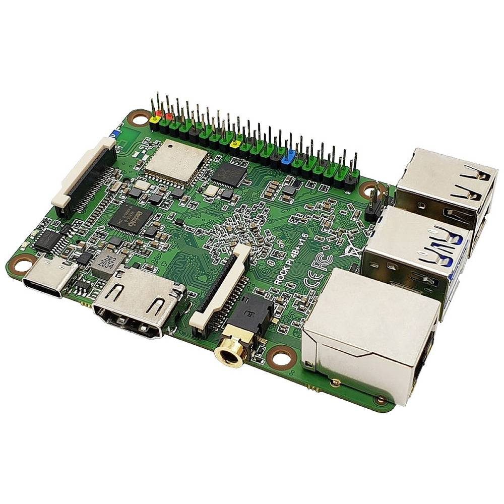 ROCK 4 SE Single Board Computer 4GB LPDDR4 RAM Barebone-PC