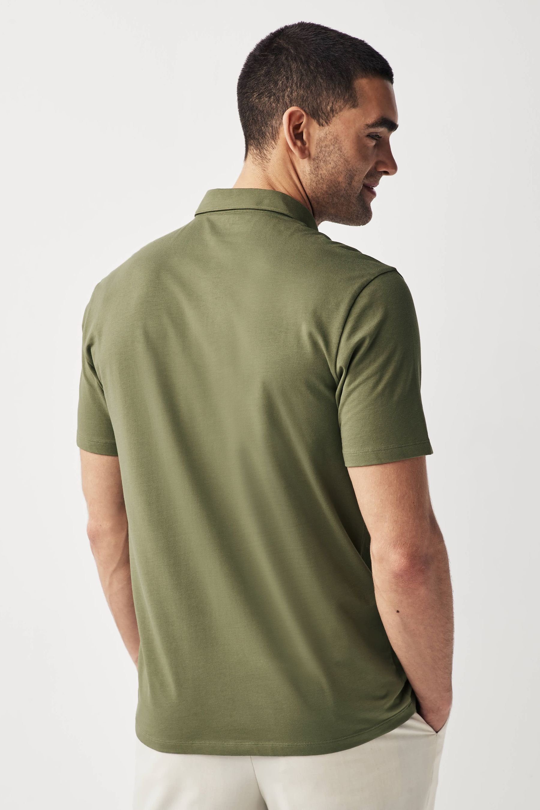 Next Poloshirt Poloshirts aus Jersey im günstig online kaufen