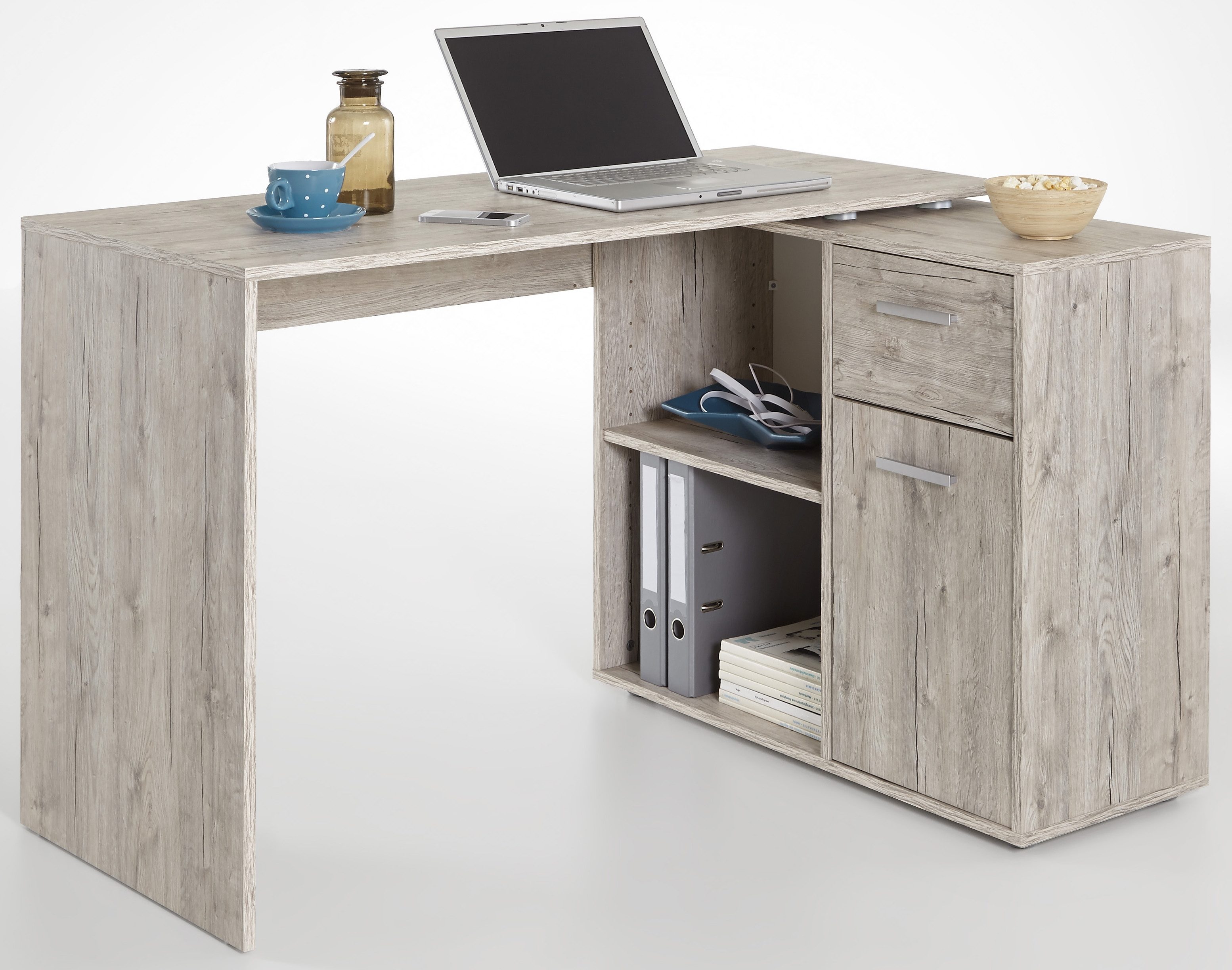 Schreibtisch Kinderschreibtisch Gent weiß B.117cm NEU