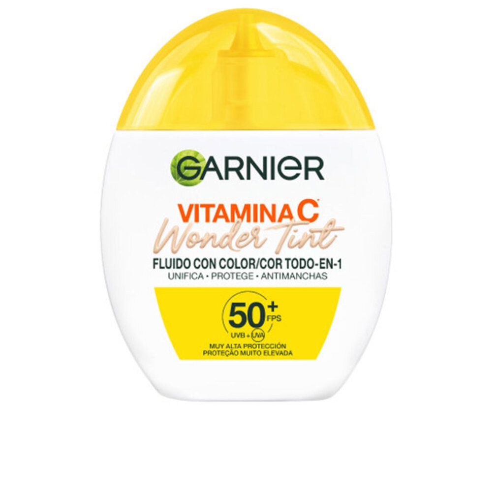 GARNIER Körperpflegemittel Vitamin C Wonder Tint Fluid mit Farbe SPF50+ #light