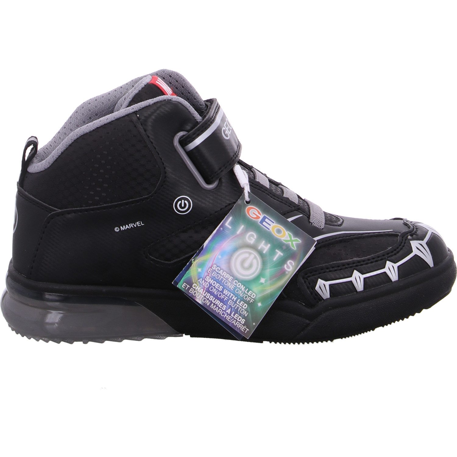 Geox J Gray Jay Schnürstiefel