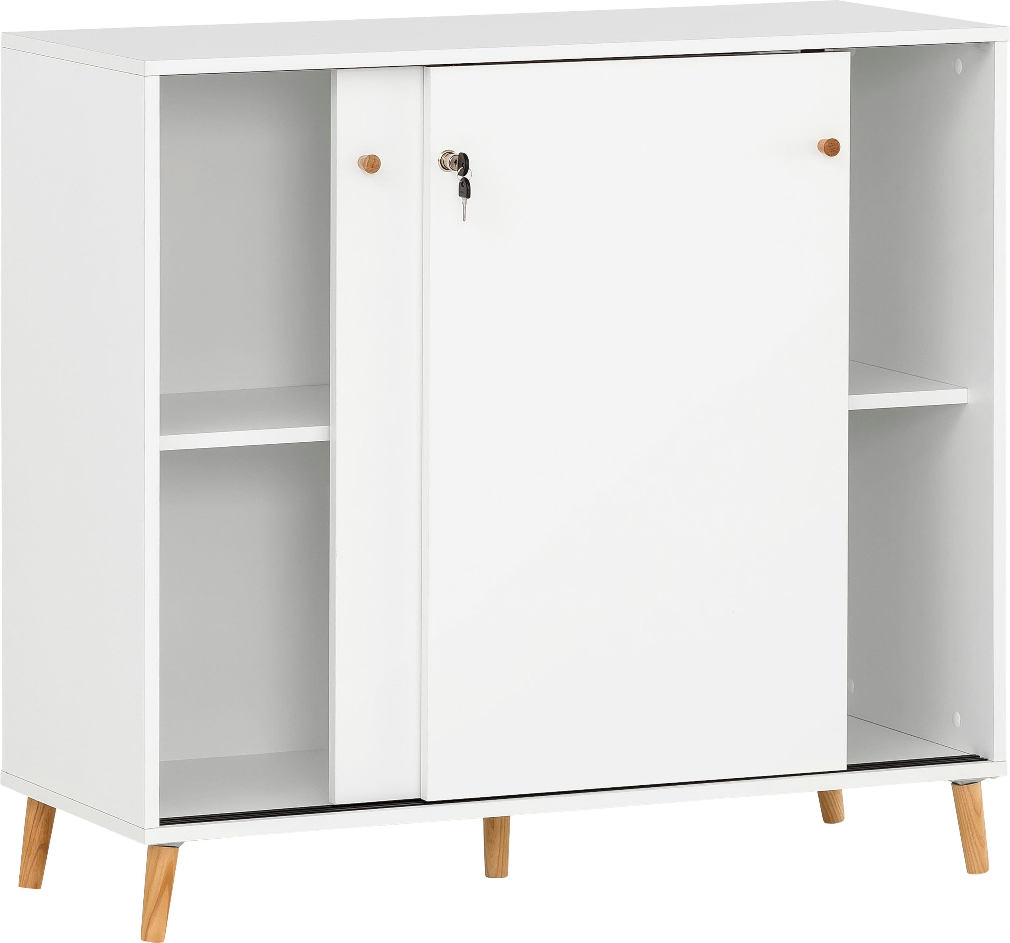 Schildmeyer Aktenschrank Serie 500, Aktenschrank, Made in Germany, B: 100 cm Solide Verarbeitung - Dieses Produkt ist in Deutschland gefertigt – Bild 4 von 5