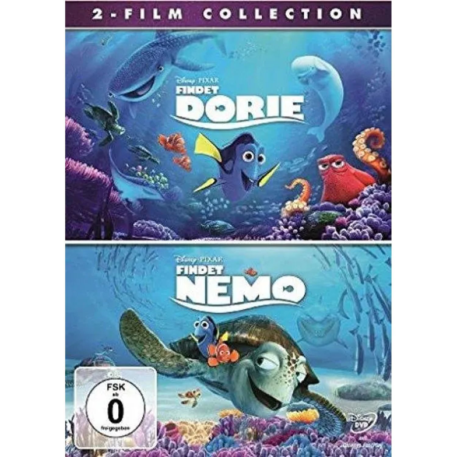 DVD Findet Dorie / Findet Nemo - Doppelpack