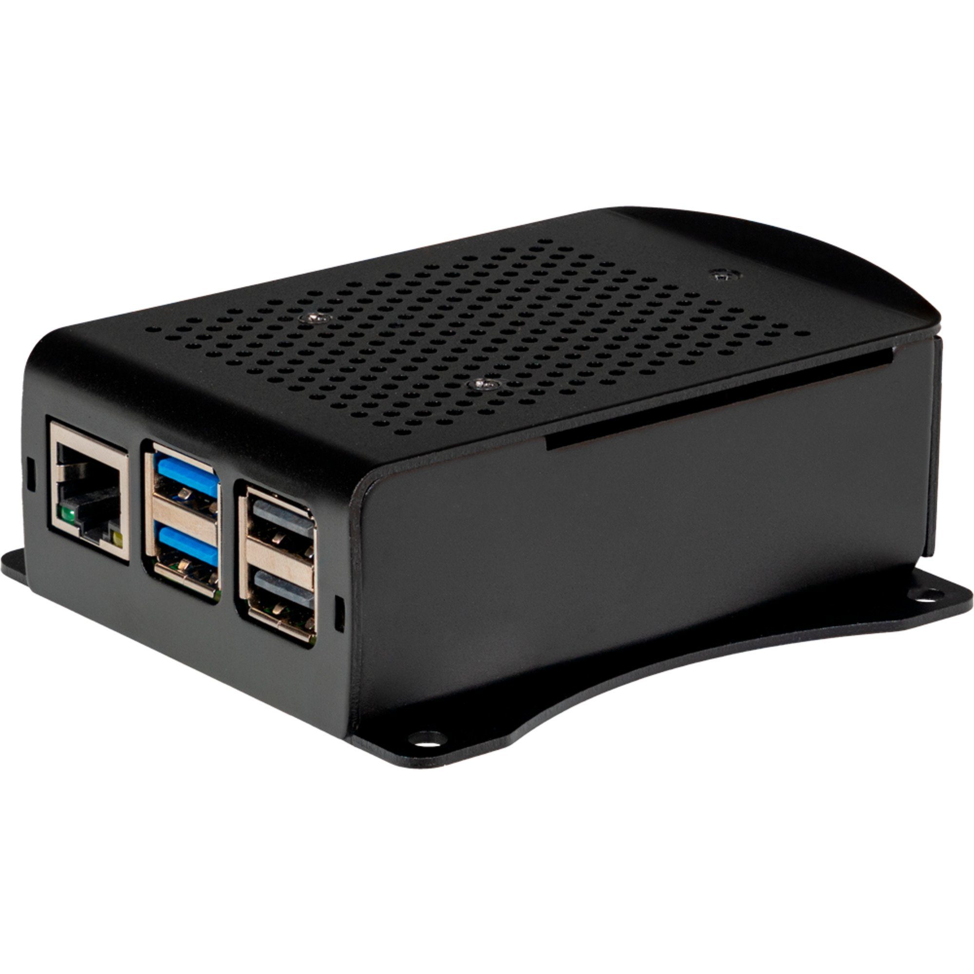 PC-Gehäuse Joy-IT Aluminiumgehäuse für Raspberry Pi 5