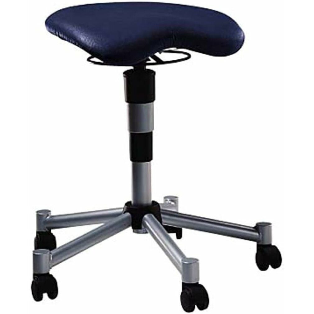 TOPSTAR Freischwinger Hocker Body Balance 20 BAL27S16 blau Kunstleder