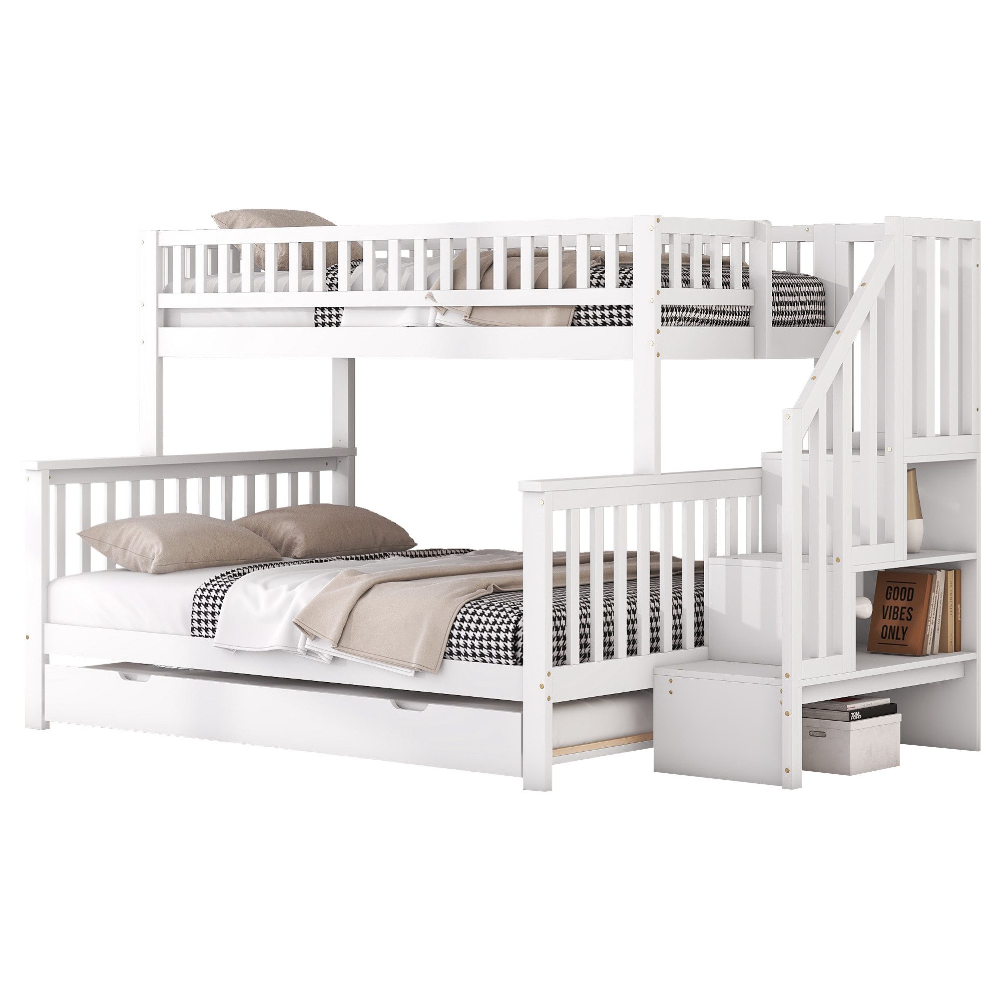 Odikalo Kinderbett Etagenbett mit Rollbett und günstig online kaufen