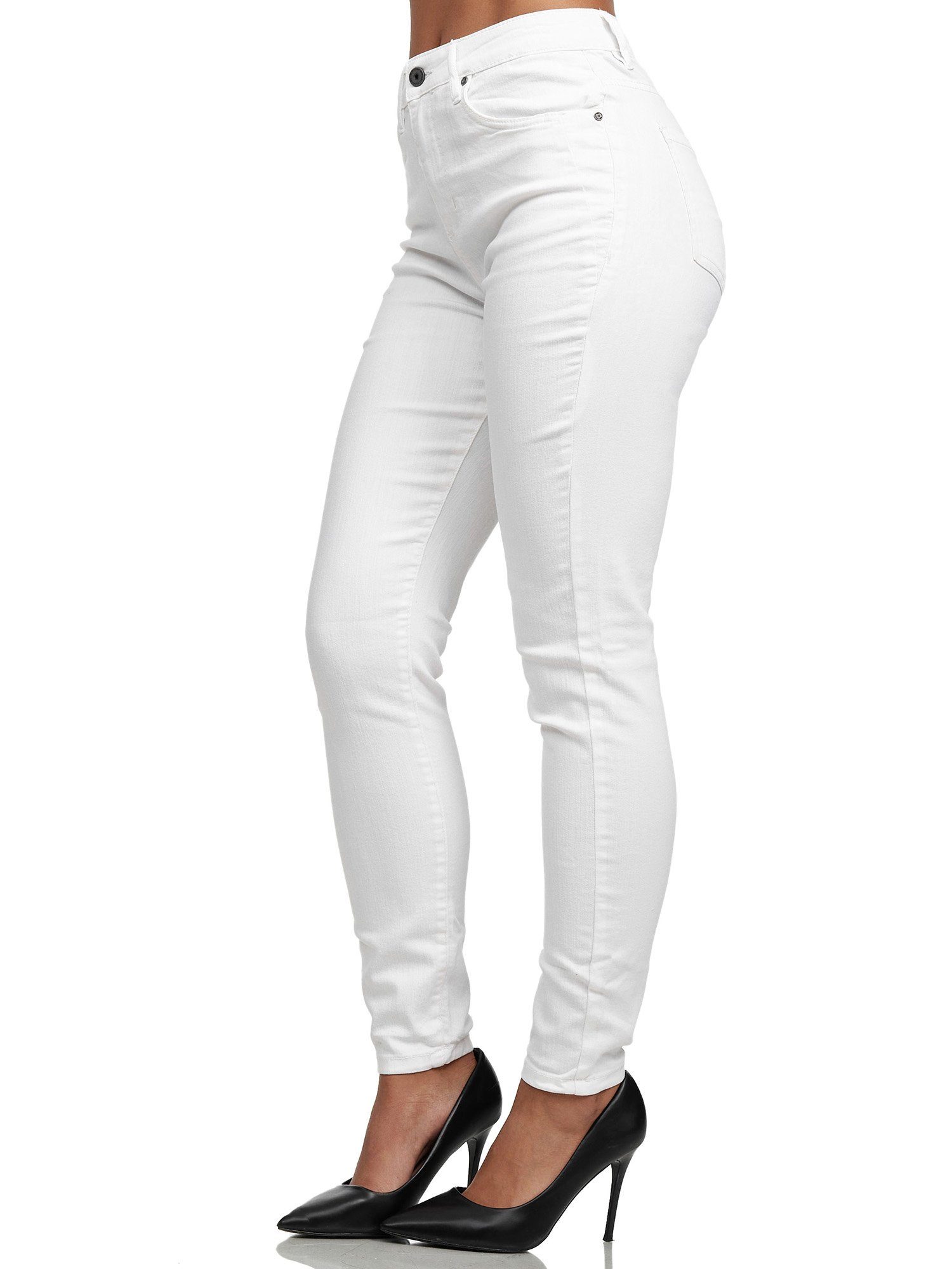Weiße High Waist Jeans für Damen online kaufen | OTTO