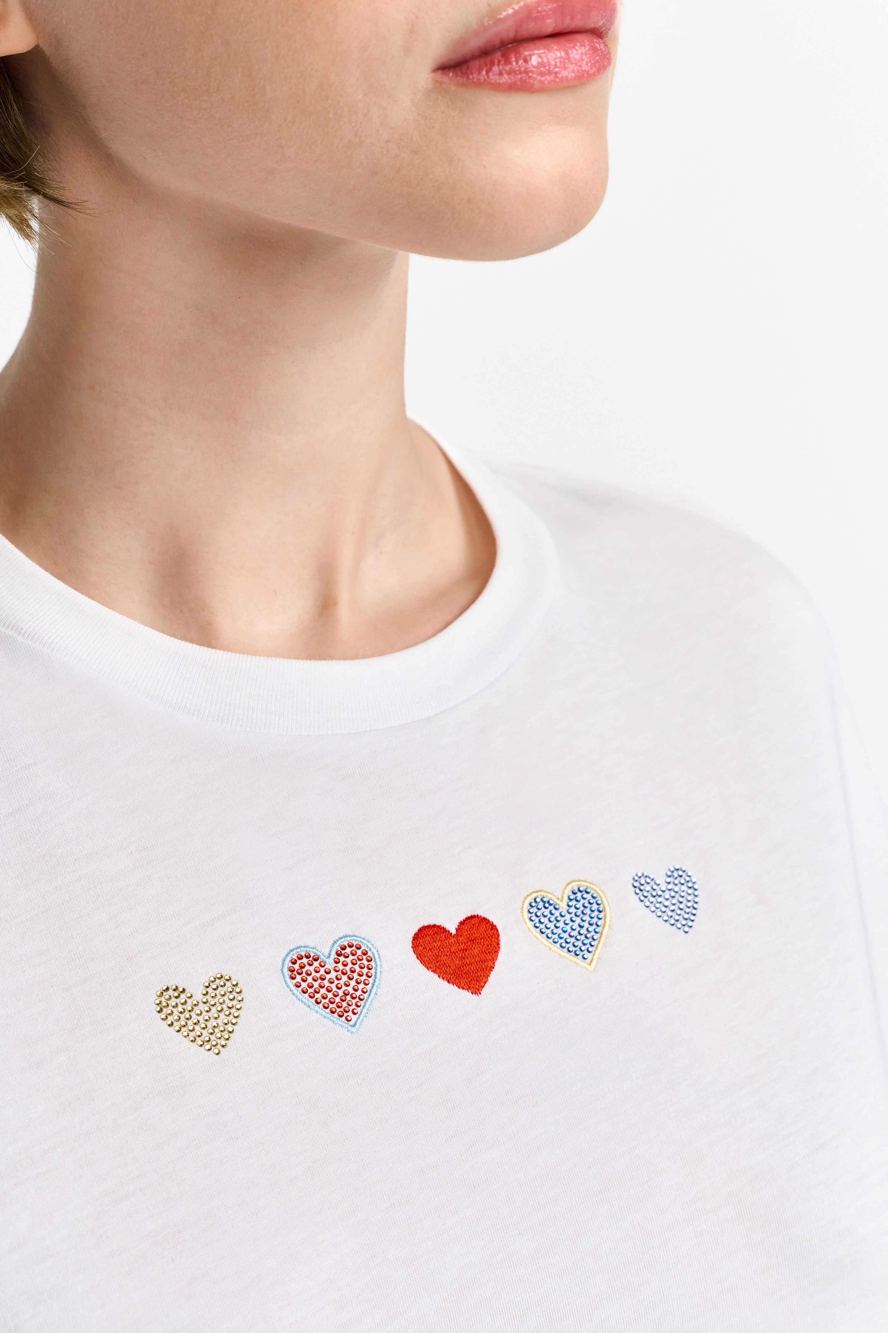 RICHROYAL T-Shirt Mit Rundhalsausschnitt günstig online kaufen