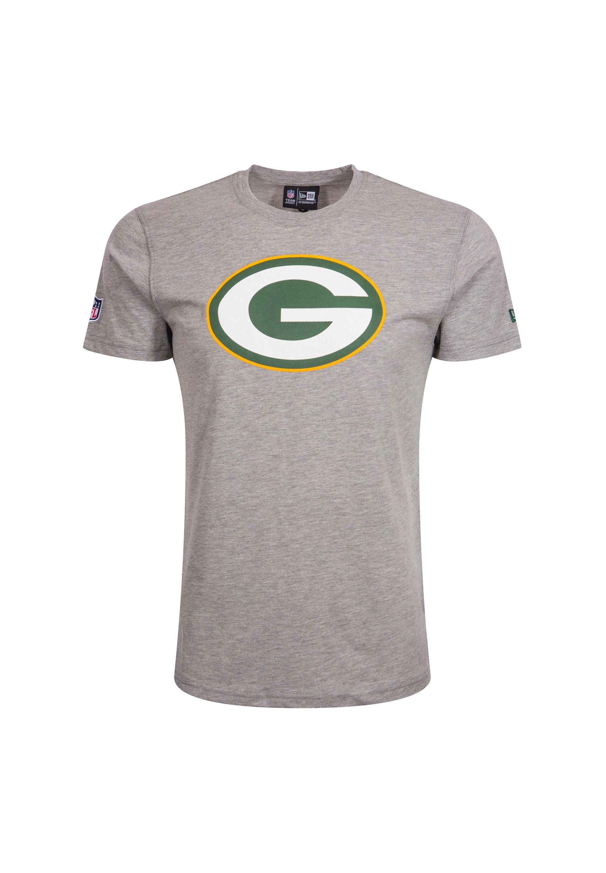 New Era T-Shirt Green Bay Packers NFL Team Logo Grau T-Shirt New Era (1-tlg)