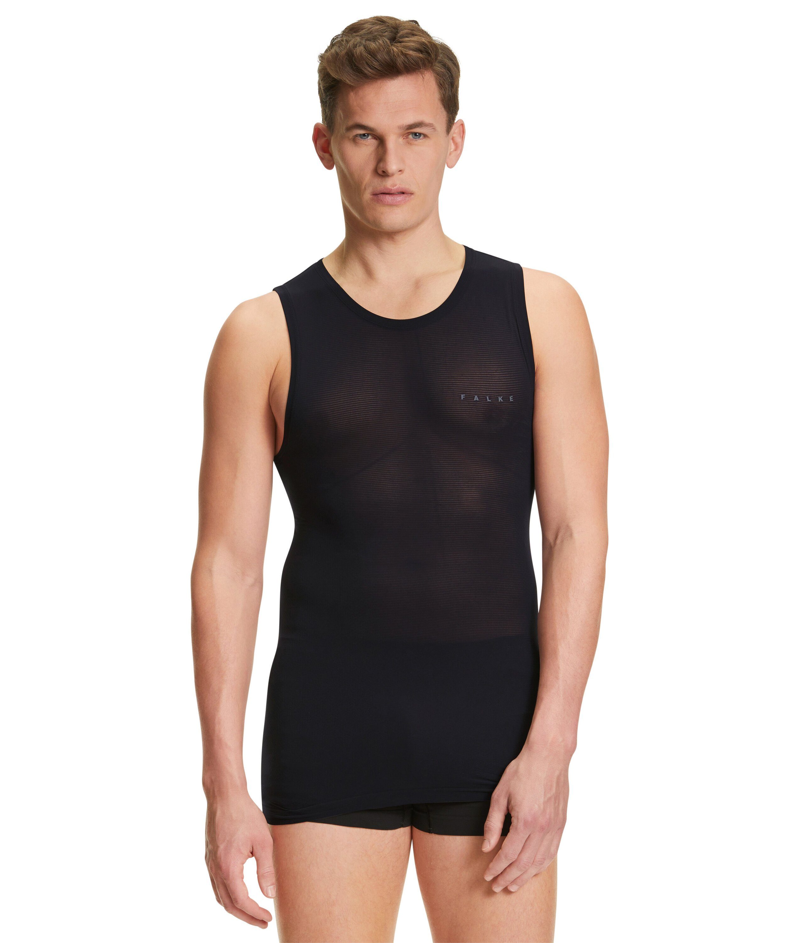 FALKE Funktionstop (1-tlg) kühlend für warme Temperaturen black (3000)