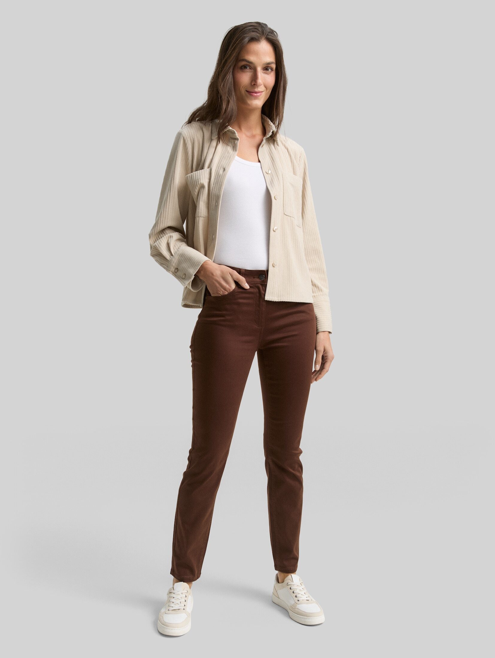 TOM TAILOR Stoffhose Hosen & Chino TTEDDA SLIM Hose
