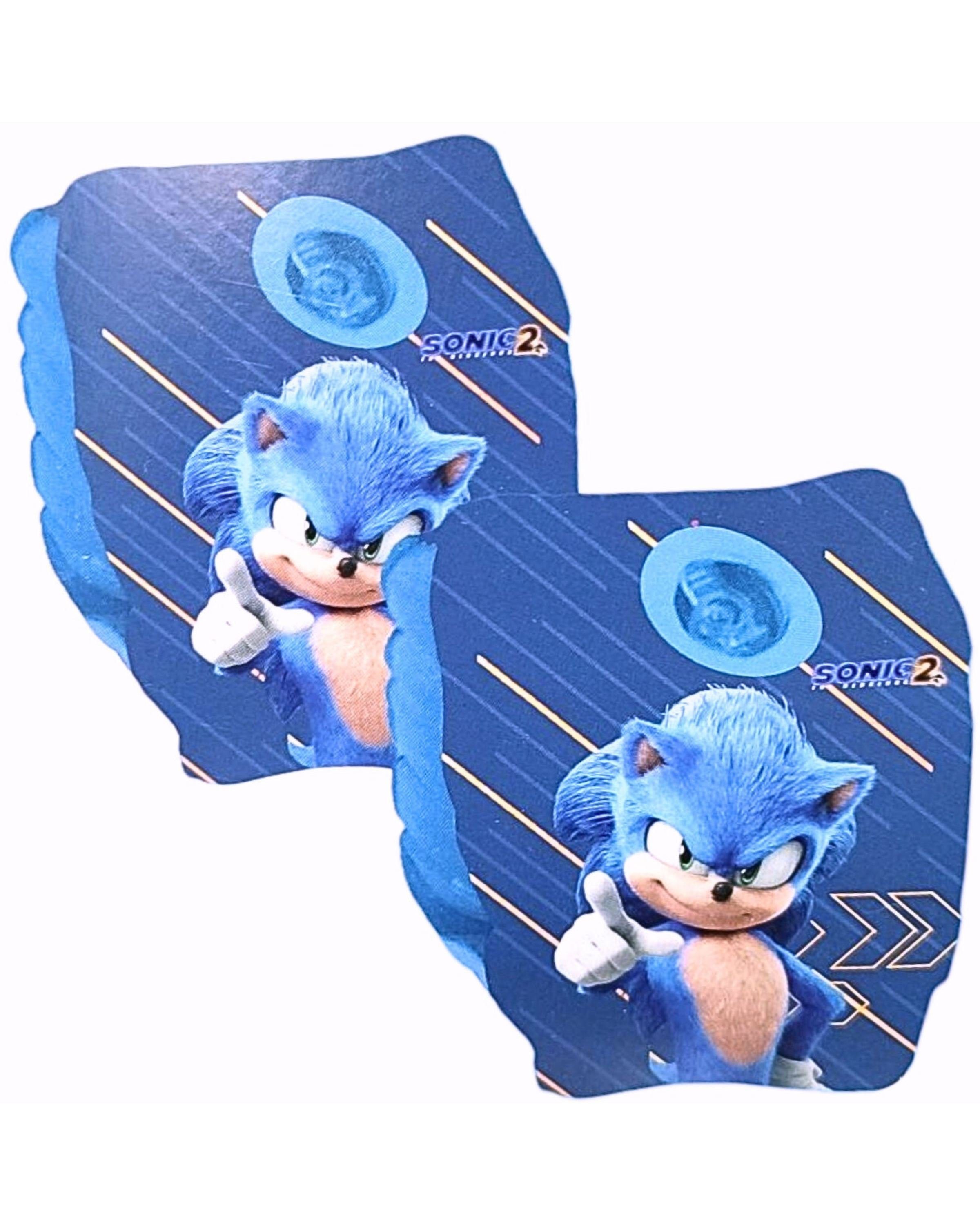 Sonic The Hedgehog Schwimmflügel (2-tlg), Schwimmhilfe für Kinder 3 - 6 Jahre / 19-30 kg
