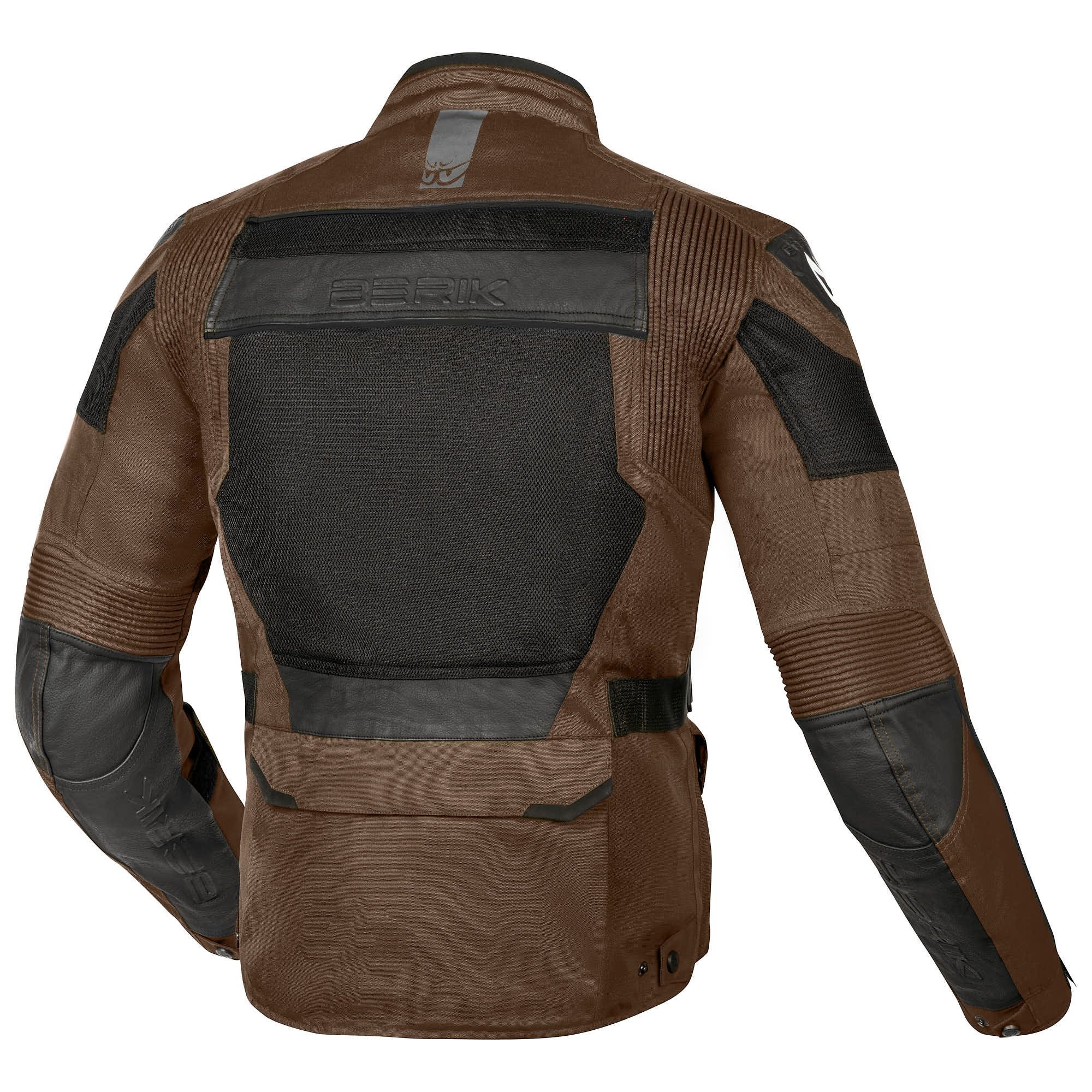 Berik Motorradjacke Absolute Terra Motorrad Textiljacke Ellenbogenprotektoren enthalten,Schulterprotektoren enthalten