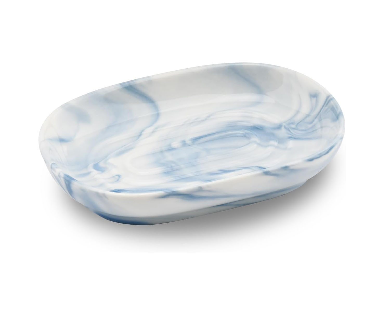 Auledio Seifenschale Keramik-Seifenschale im Marmorlook, rutschfest, für de günstig online kaufen