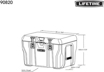 Lifetime Kühlbox Premium, 52 l, aus zweischichtigem Urethan