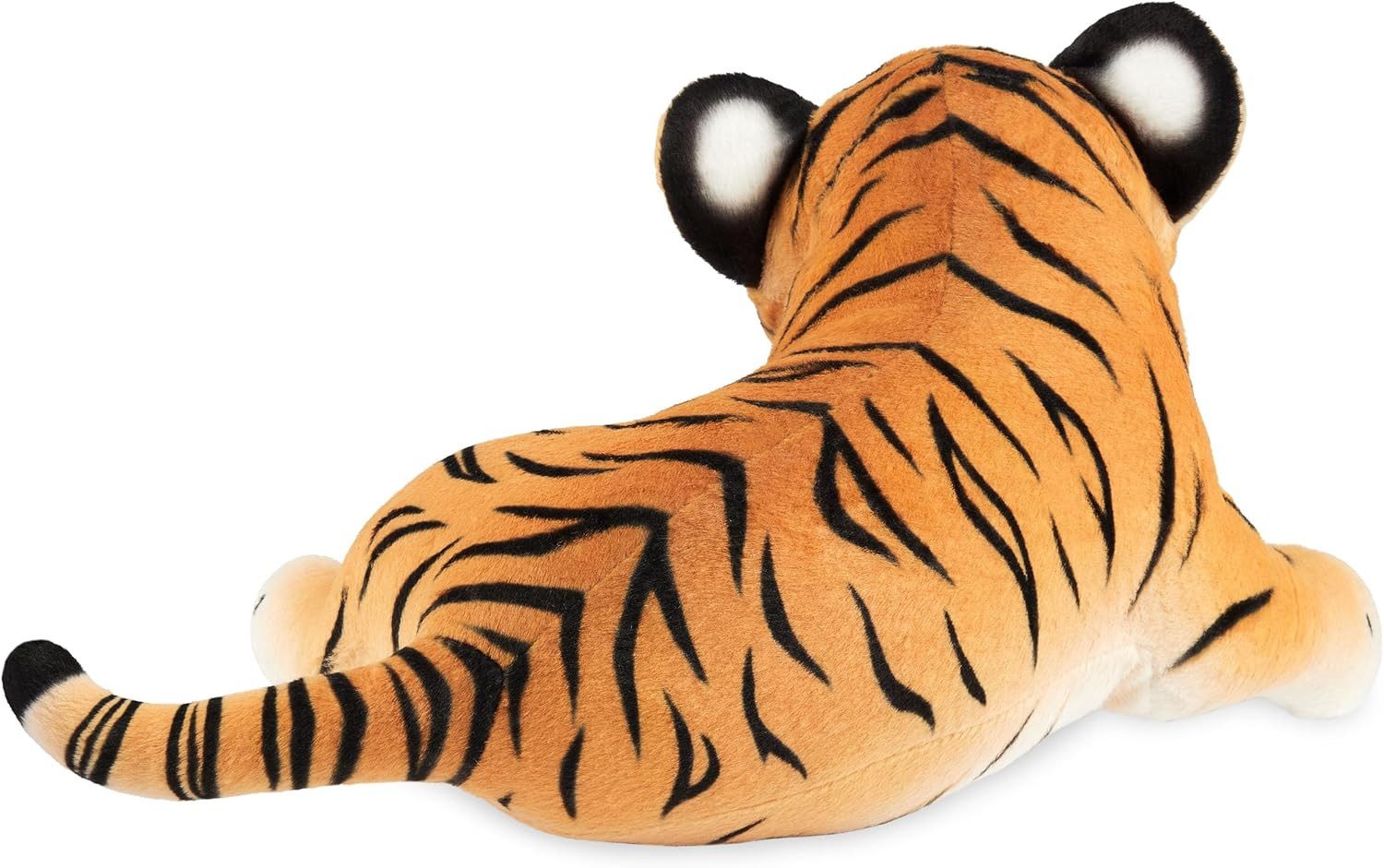 BRUBAKER Kuscheltier Tiger - 30 cm Stofftier - Baby Plüschtier (1-St., Raubkatze Liegend), Kinder Plüsch Spielzeug
