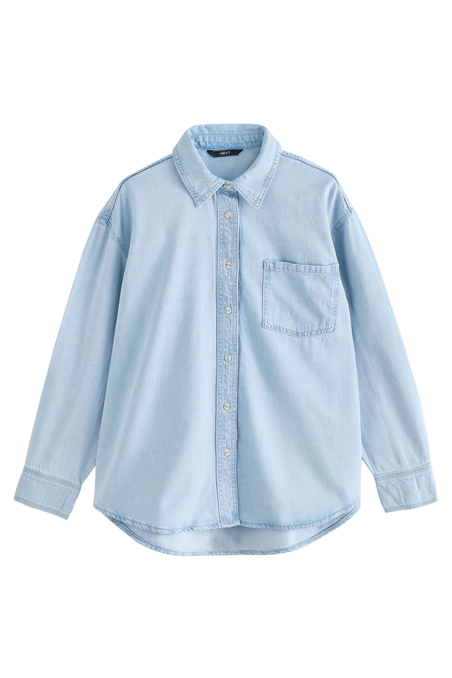 Next Jeanshemd Relaxed Fit Jeanshemd (1-tlg) günstig online kaufen