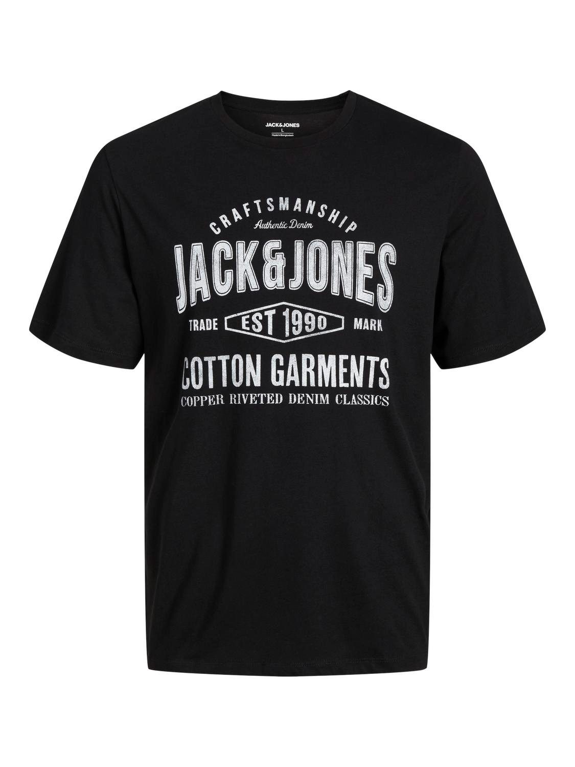 Jack & Jones Rundhalsshirt "JJJEANS TEE SS O-NECK" günstig online kaufen