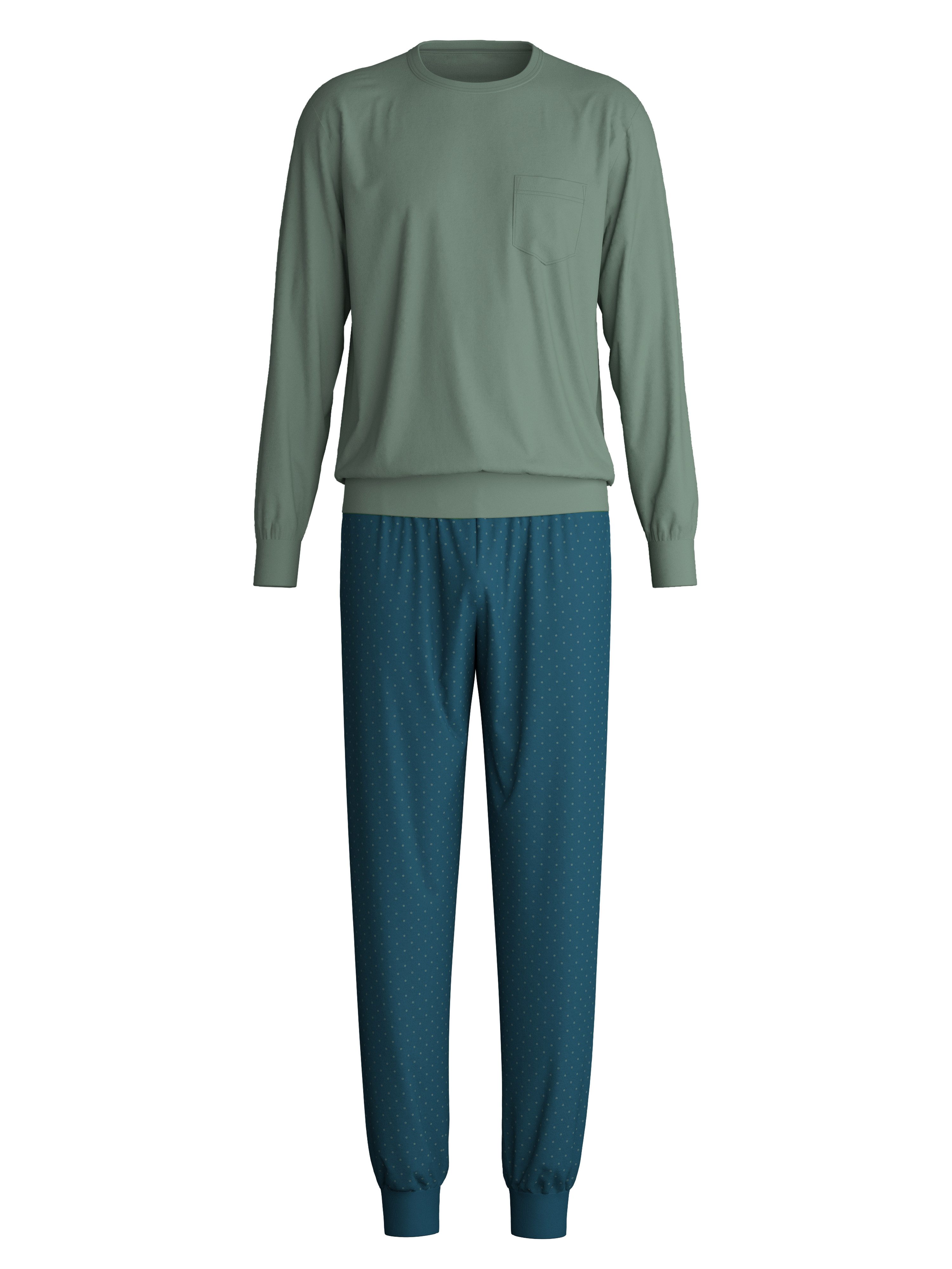 CALIDA Schlafanzug Relax Imprint 1 (2 tlg) aus weicher Single-Jersey-Qualit günstig online kaufen