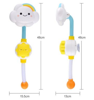 GelldG Wasserspielzeug Badespielzeug, Badewannenspielzeug für Kleinkinder und Babys