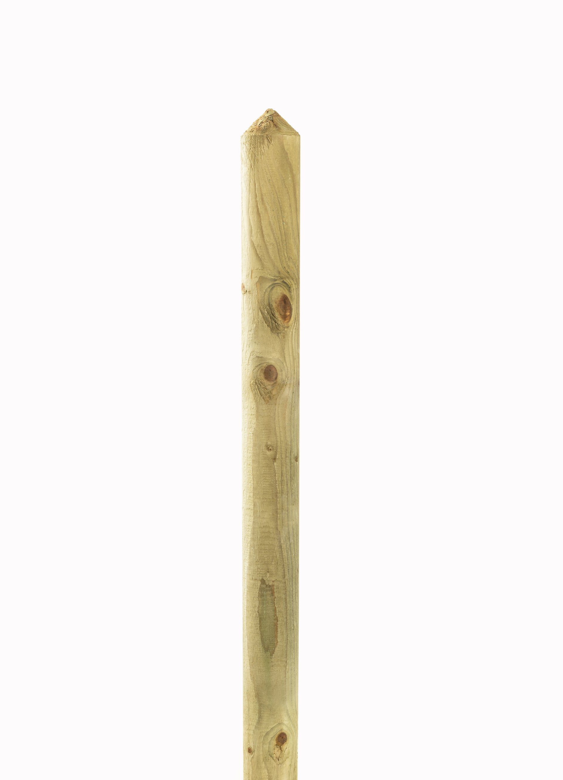 Mega-Holz Holzzaun Zaunlatten-Paket Halbpalisade Kiefer 80cm günstig online kaufen