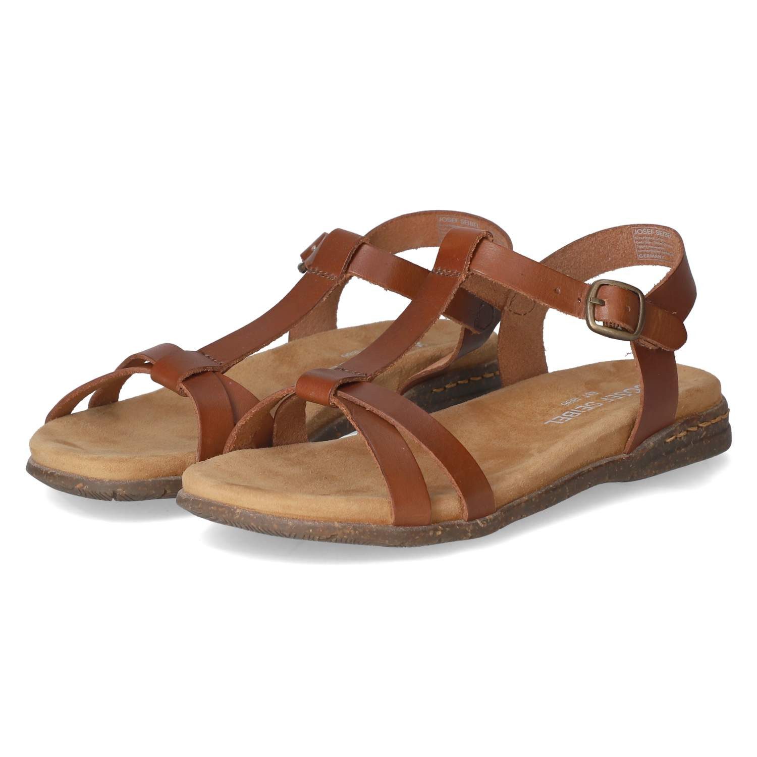 Josef Seibel Josef Seibel 74501817/370 Damen Glattleder braun Sandalette günstig online kaufen