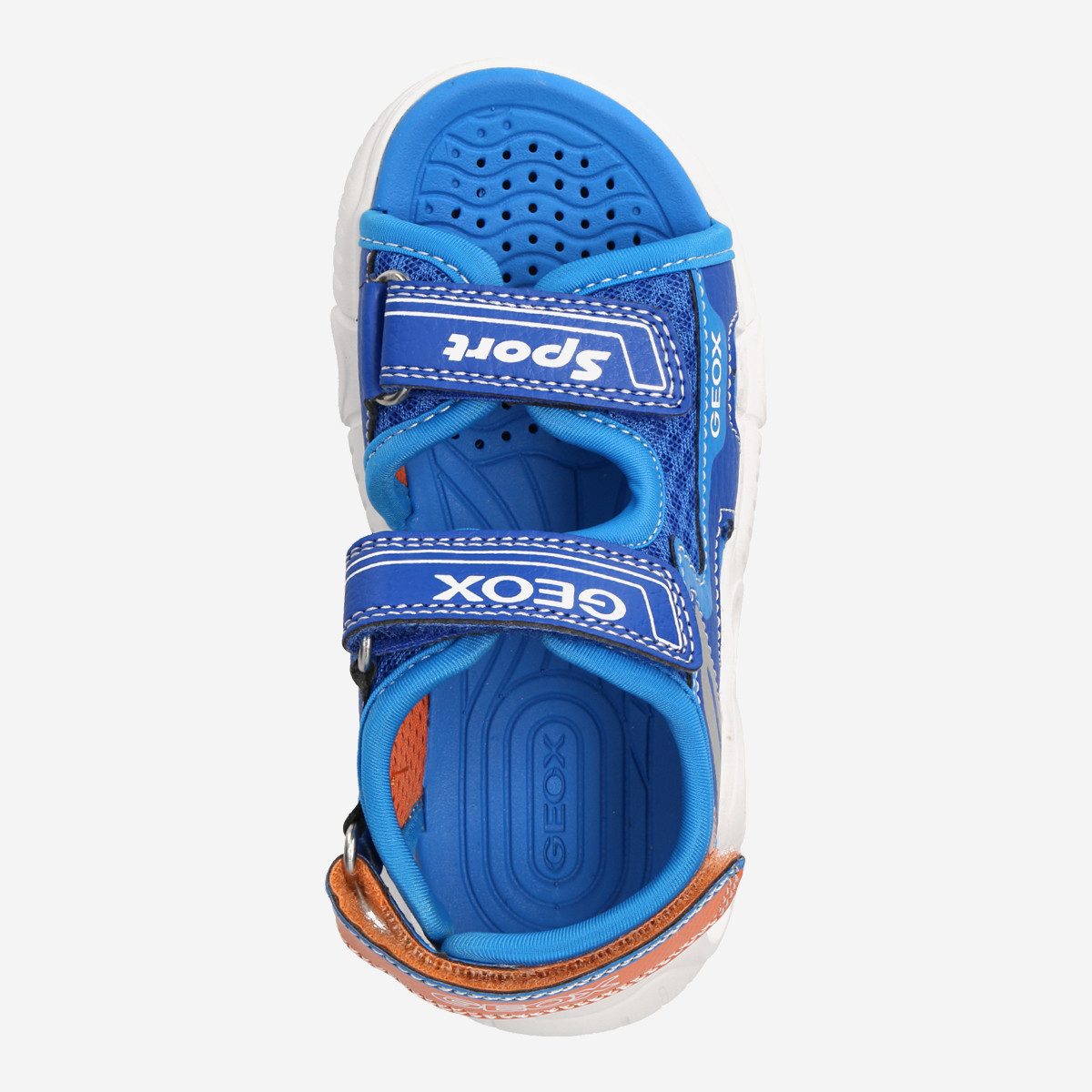 Geox GEOX S.WROOM, Sandalen, Blau, Kinder Sandale