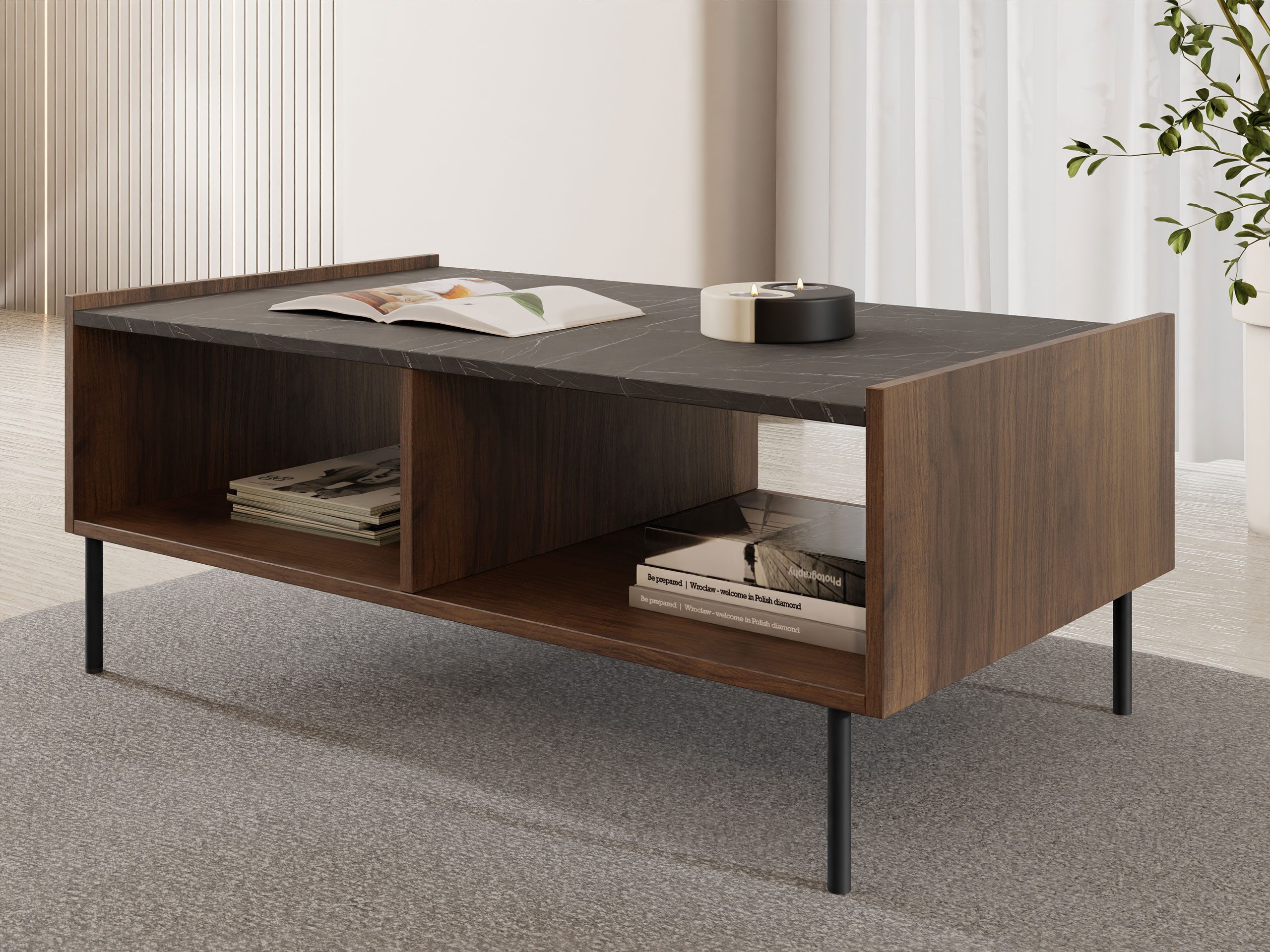 MIRJAN24 Couchtisch Tewos L97 (mit Einlegeboden), günstig online kaufen