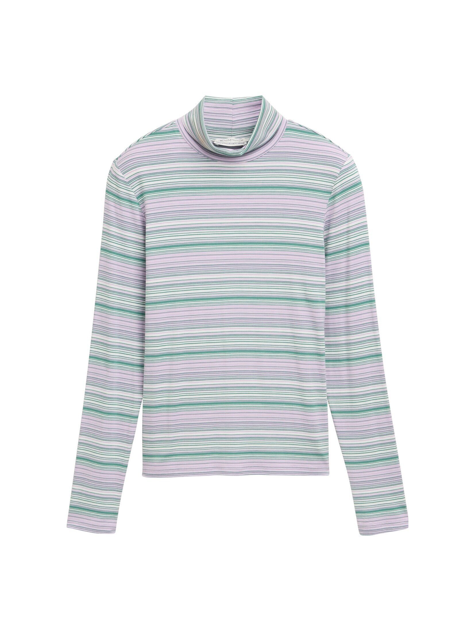 TOM TAILOR Denim Langarmshirt Basic Rollkragenshirt günstig online kaufen