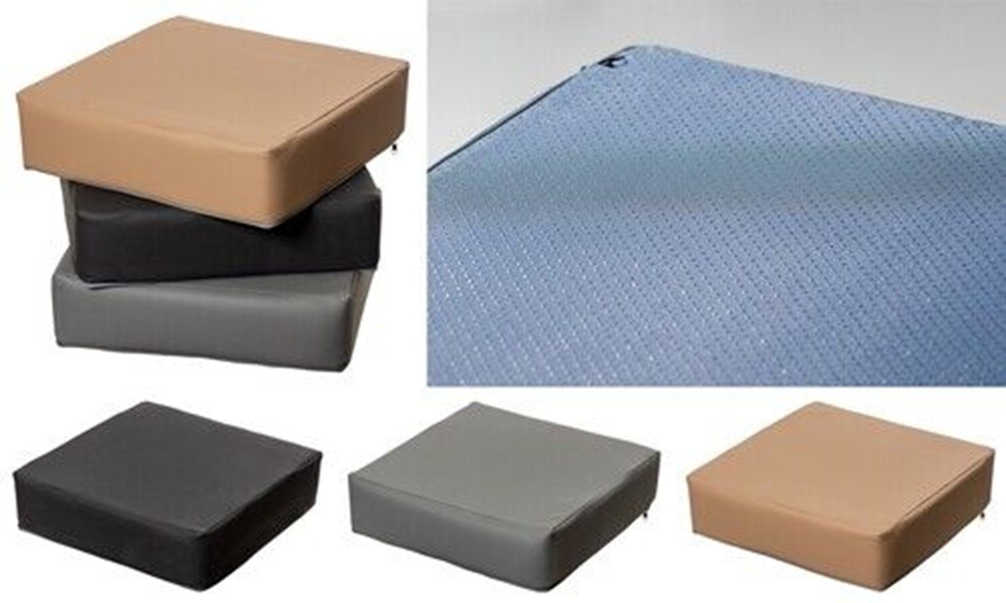 Brilliant Therapiekissen / Kunstleder / Bodenkissen / Stuhlkissen / Sitzerhöhung, Aufstehhilfe