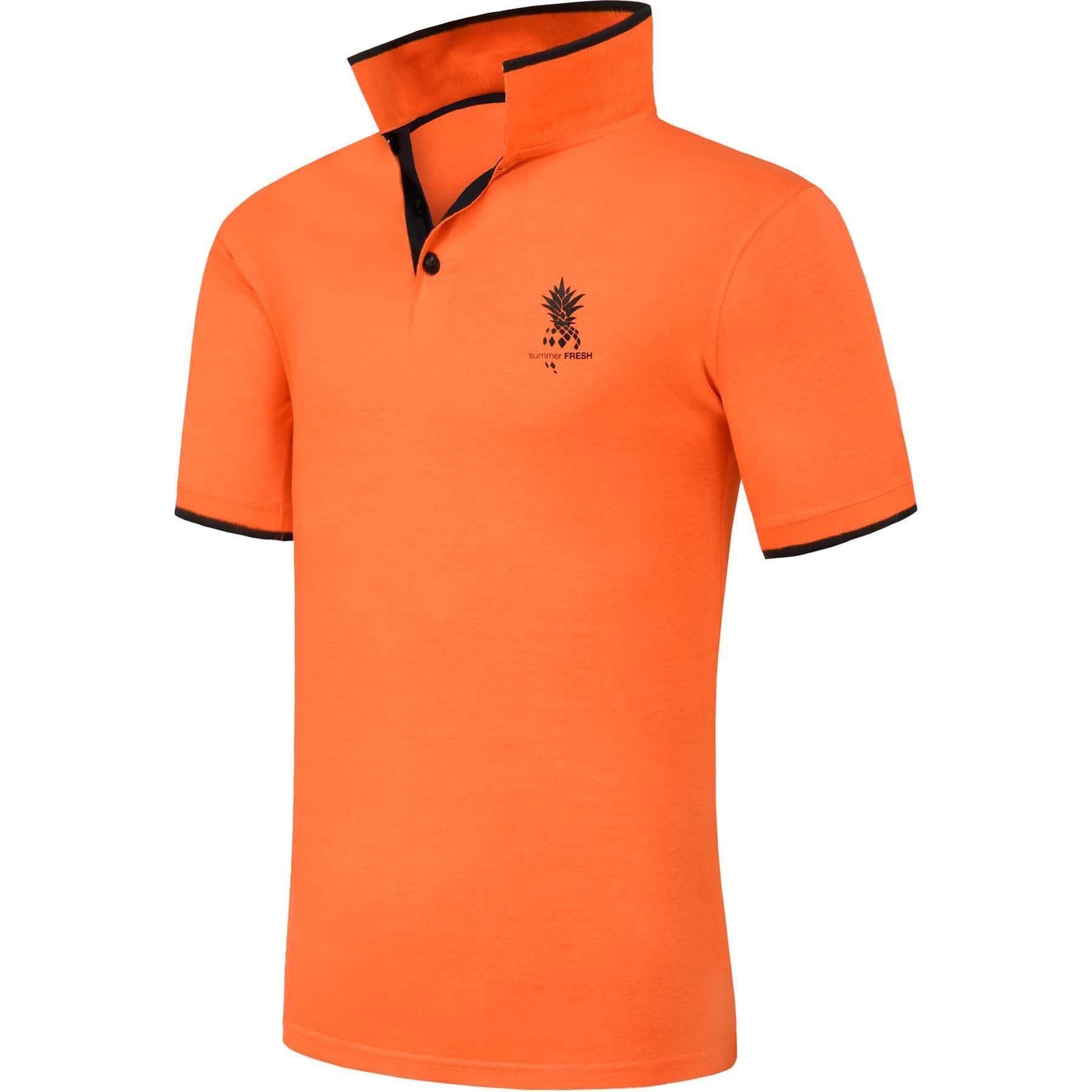 Nebulus Poloshirt SINES, F101 - Herren, orange, XL