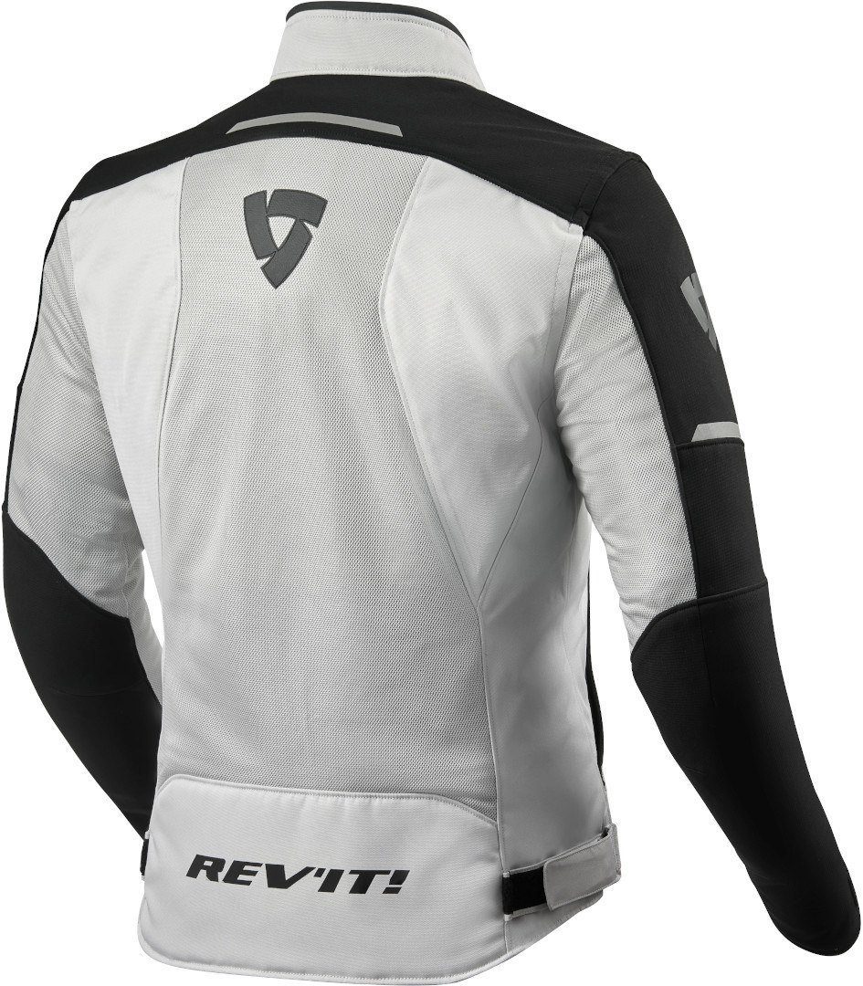 Revit Motorradjacke 3 White/Black Airwave Motorrad Textiljacke