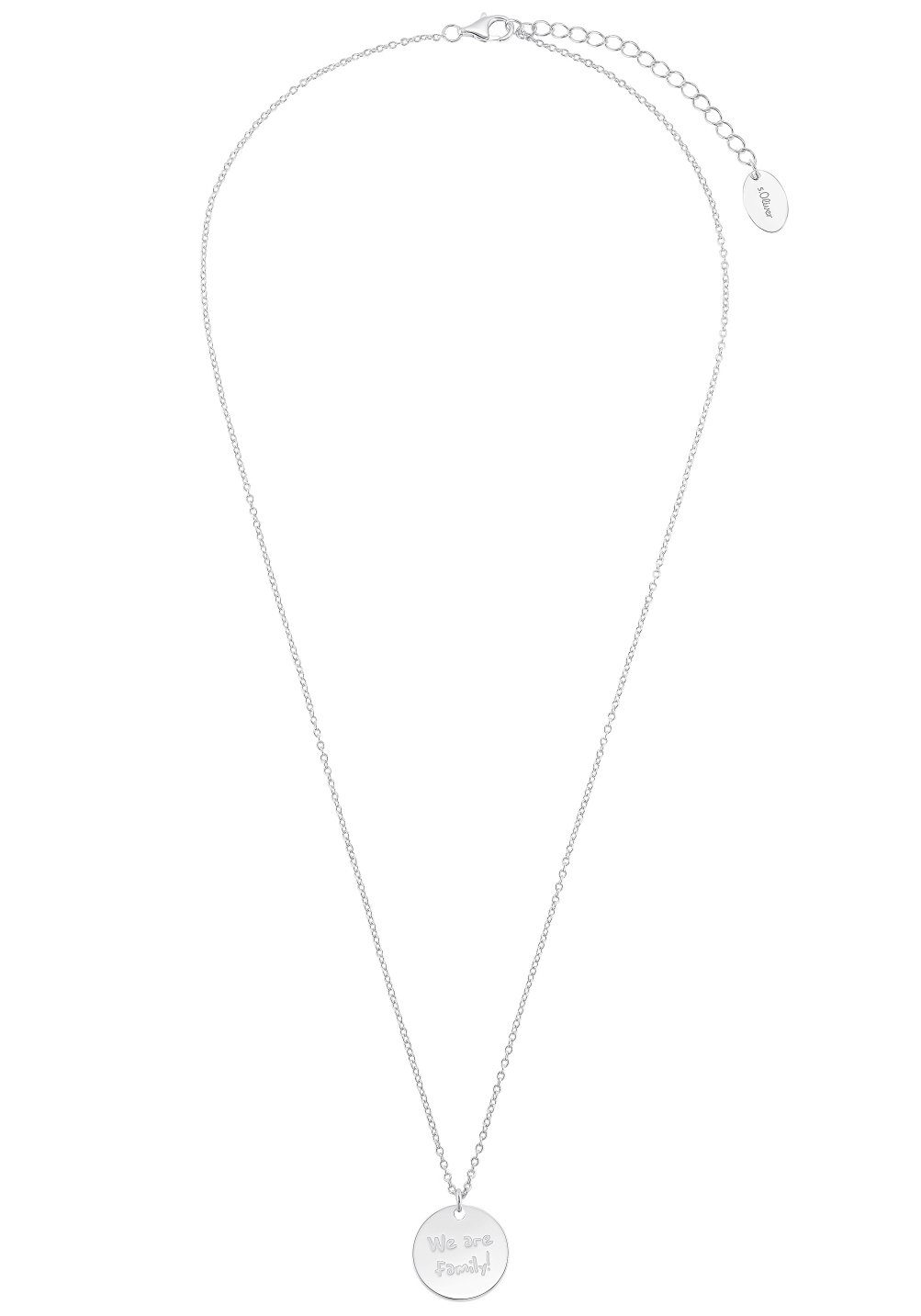 s.Oliver Kette mit Anhänger We are fami...