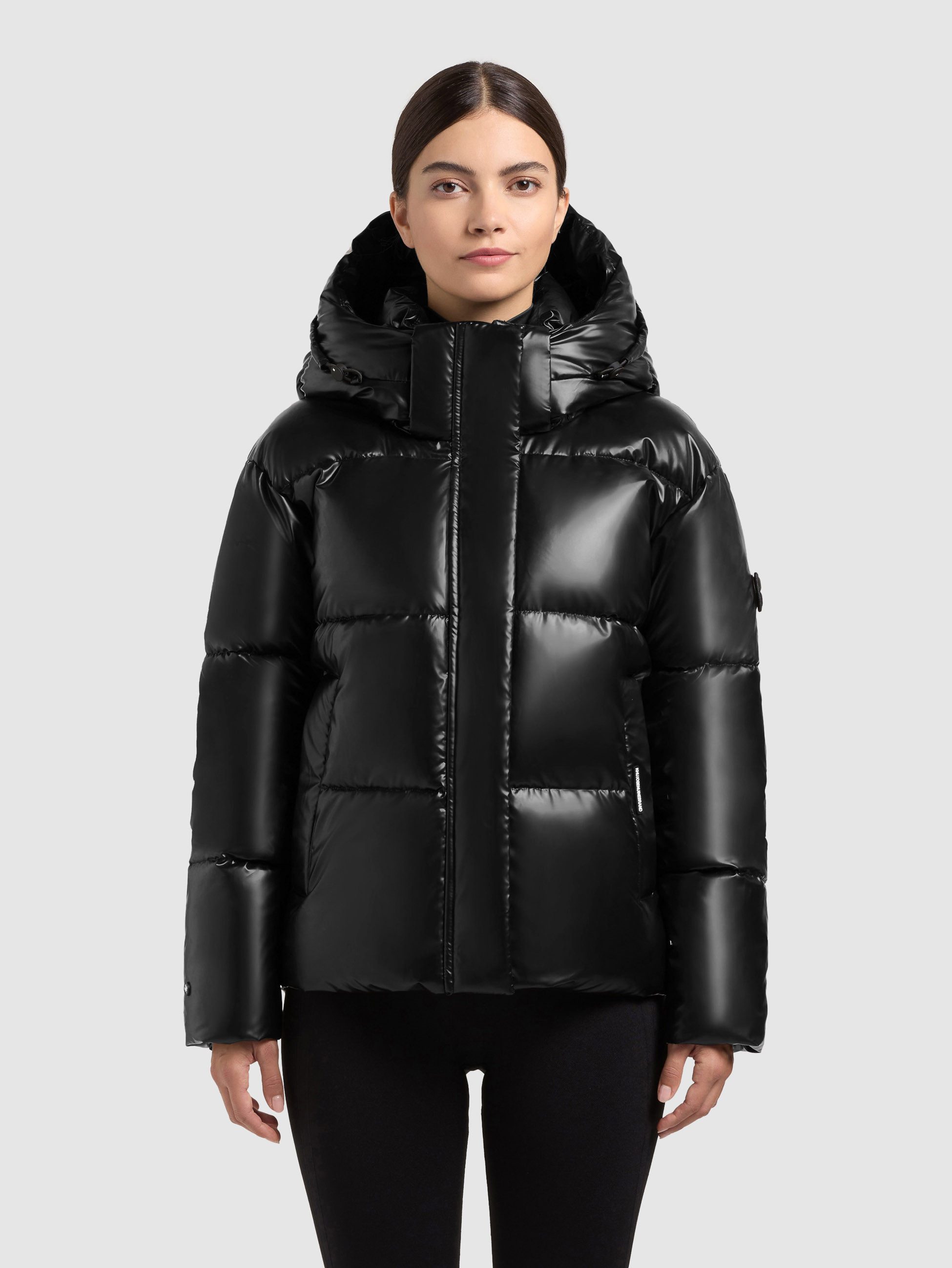 khujo Steppjacke DEVINA2 SHINY abnehmbare Kapuze, günstig online kaufen
