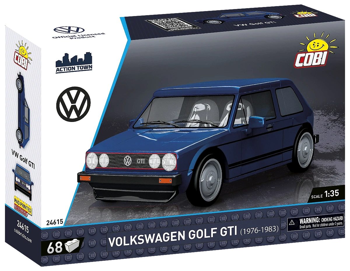 COBI Spiel COBI Volkswagen Golf GTI (1976-1983) - Klassiker Bausatz 68 Teile