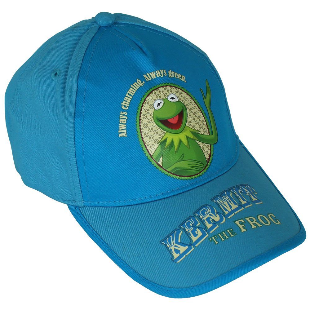 Baseball Cap Kappe für Kinder Motiv- Größenauswahl Basecap Cappie Baseballcap Schirmmütze Mütze Hut Sonnenhut Baseball-Cap Kermit