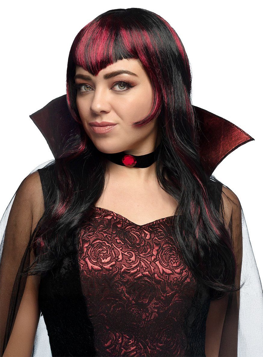 Boland Kostüm-Perücke Vampirfürstin Perücke - Faschings Kostüm Perücke, Mystische Vampir Perücke für Damen