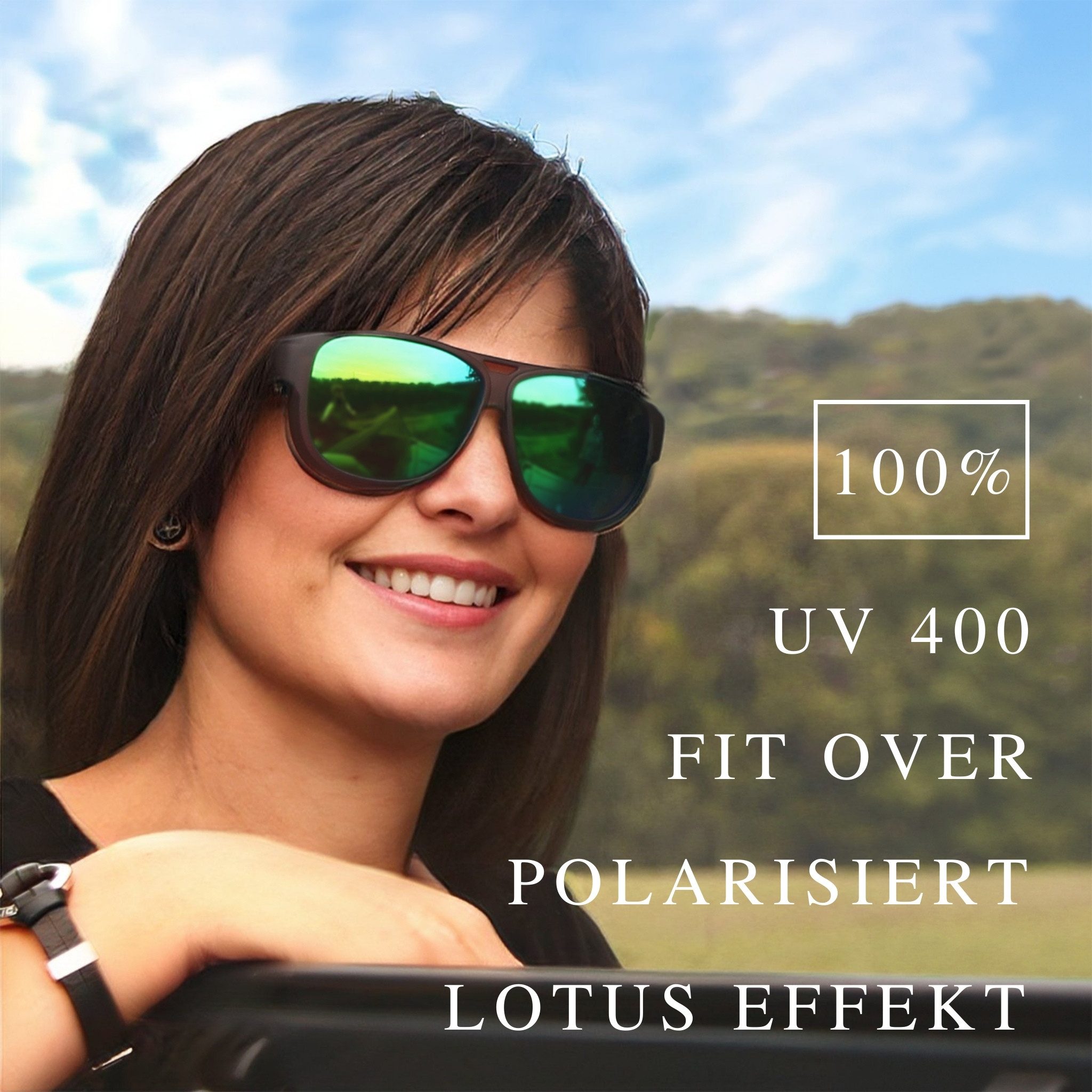 ActiveSol Sonnenbrille Überziehsonnenbrille El Pavana Lotusbeschichtung günstig online kaufen