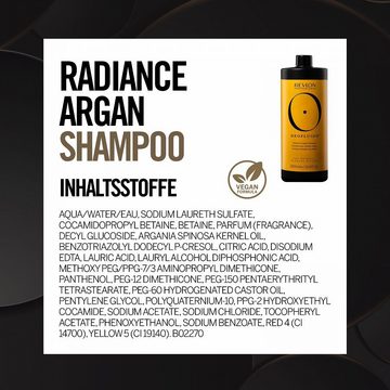 REVLON PROFESSIONAL Haarshampoo Orofluido Radiance Argan Shampoo 1000 ml, Vegan