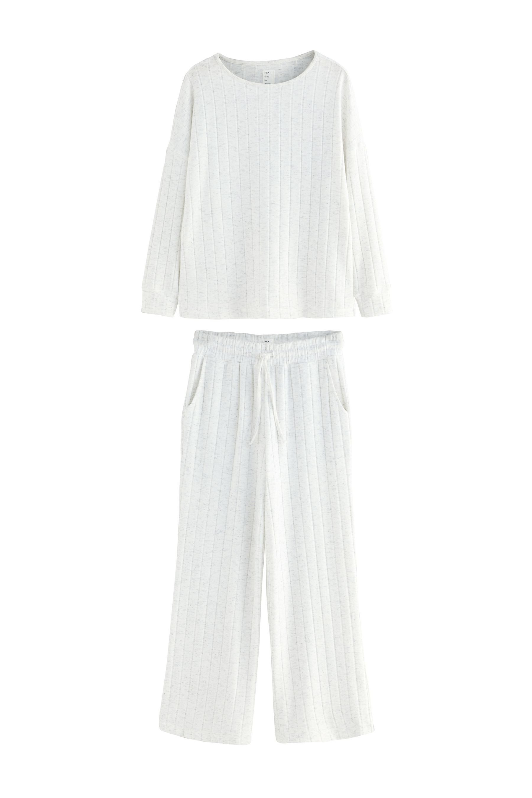 Next Pyjama Langärmeliger, gemütlicher Schlafanzug, Kurzgröße günstig online kaufen