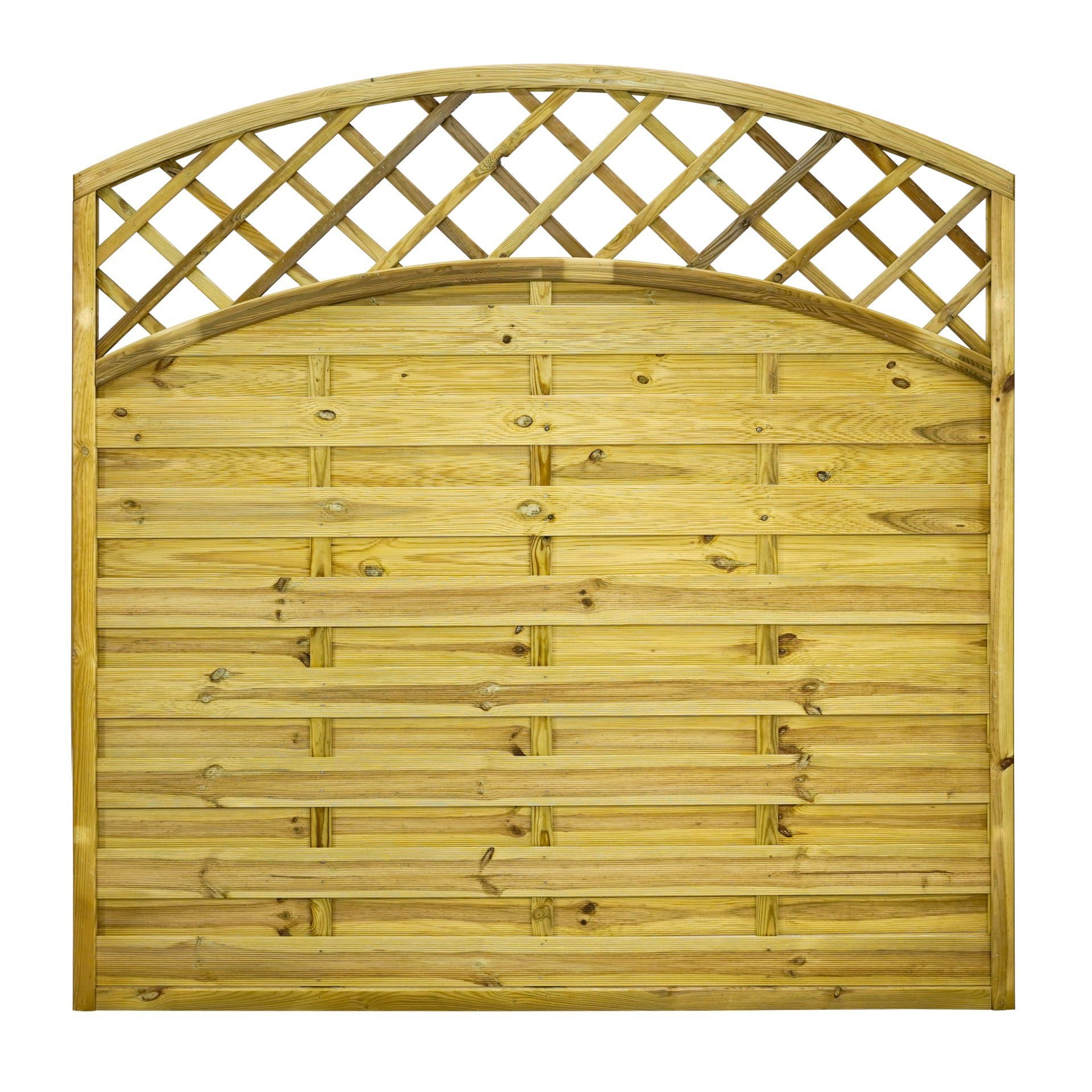 GartenLand Zaun Dichtzaun Vario 180x180 cm Kiefer – Kesseldruckimprägniert, (Set, Ohne Pfosten, 180x180 cm)