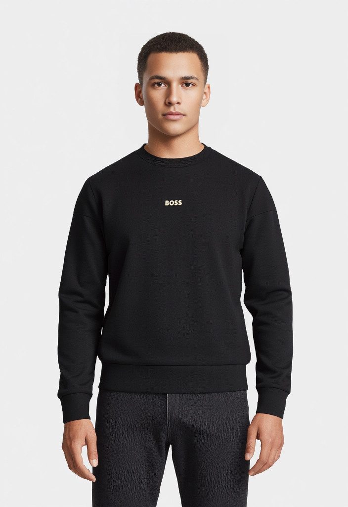 BOSS GREEN Sweatshirt Stenson oversize fit, Rundhalsausschnitt